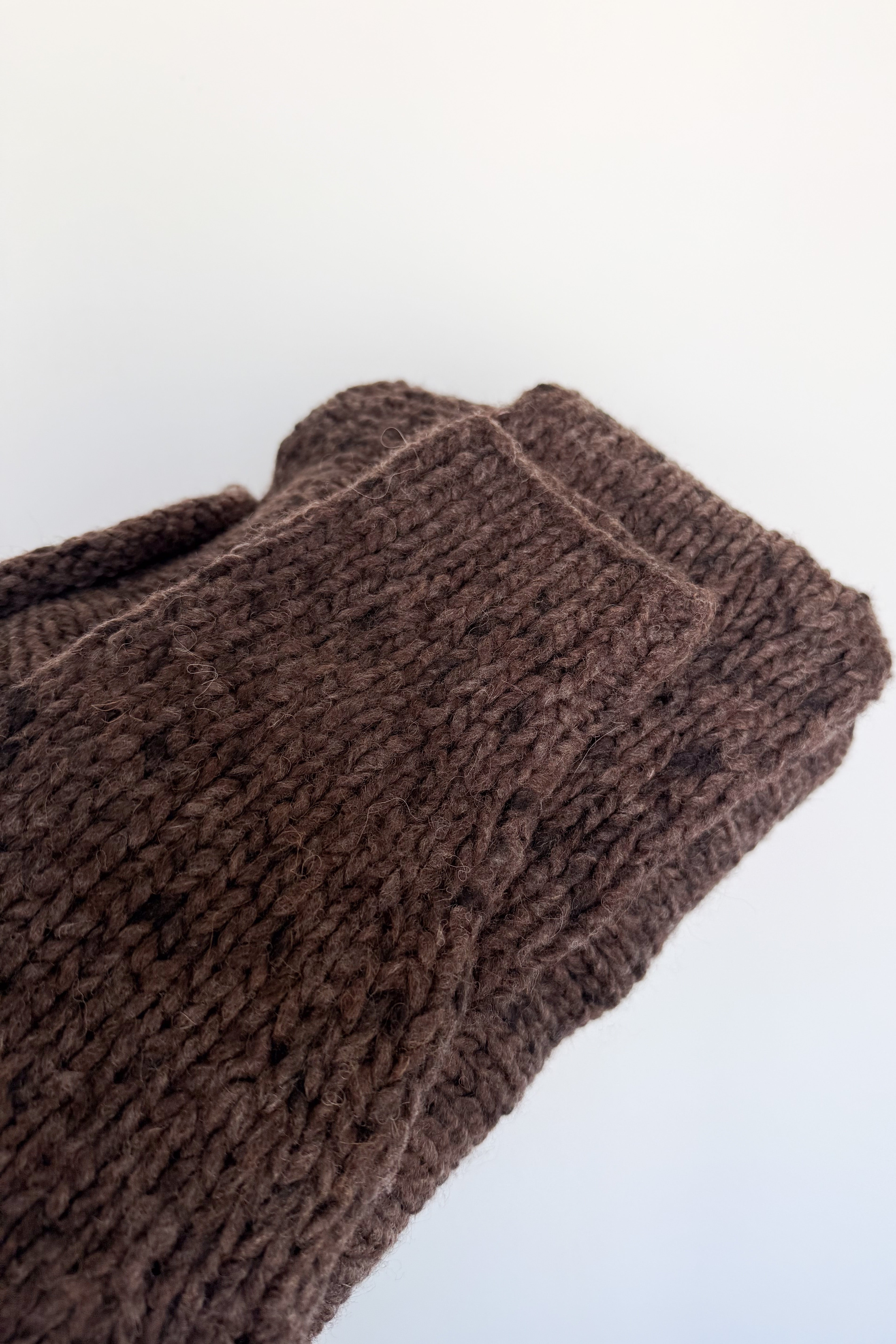 Handknit Rollneck Sweater
