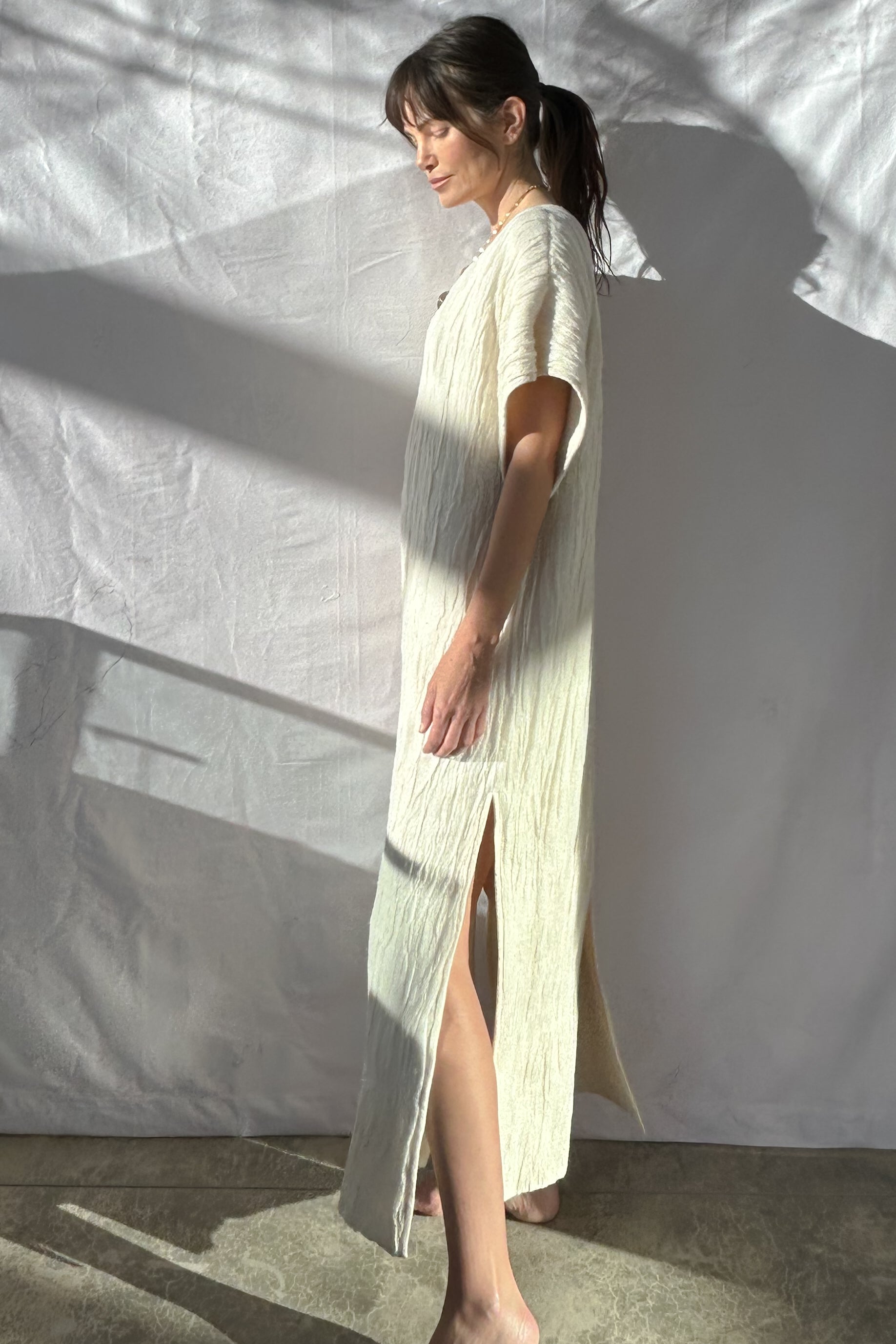 Soft Column Dress