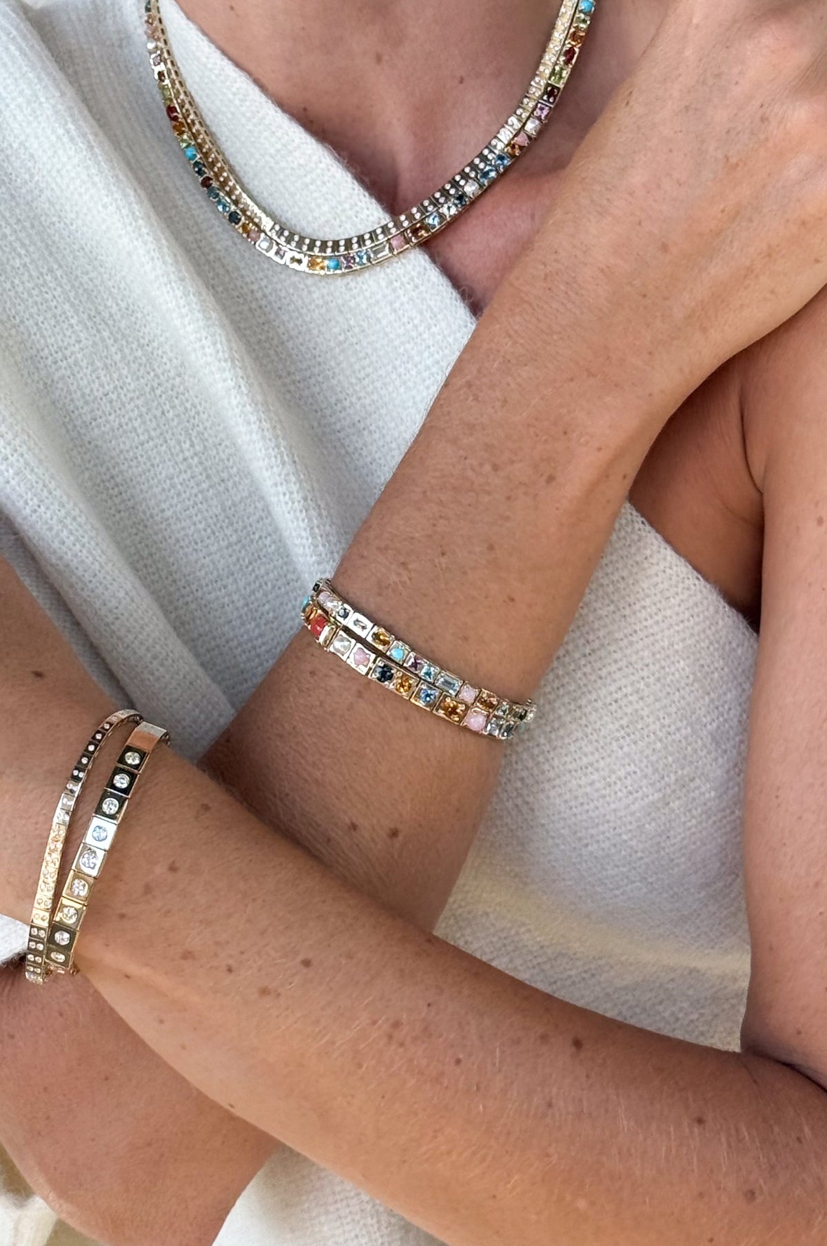 Leggo Gemstone Bracelet