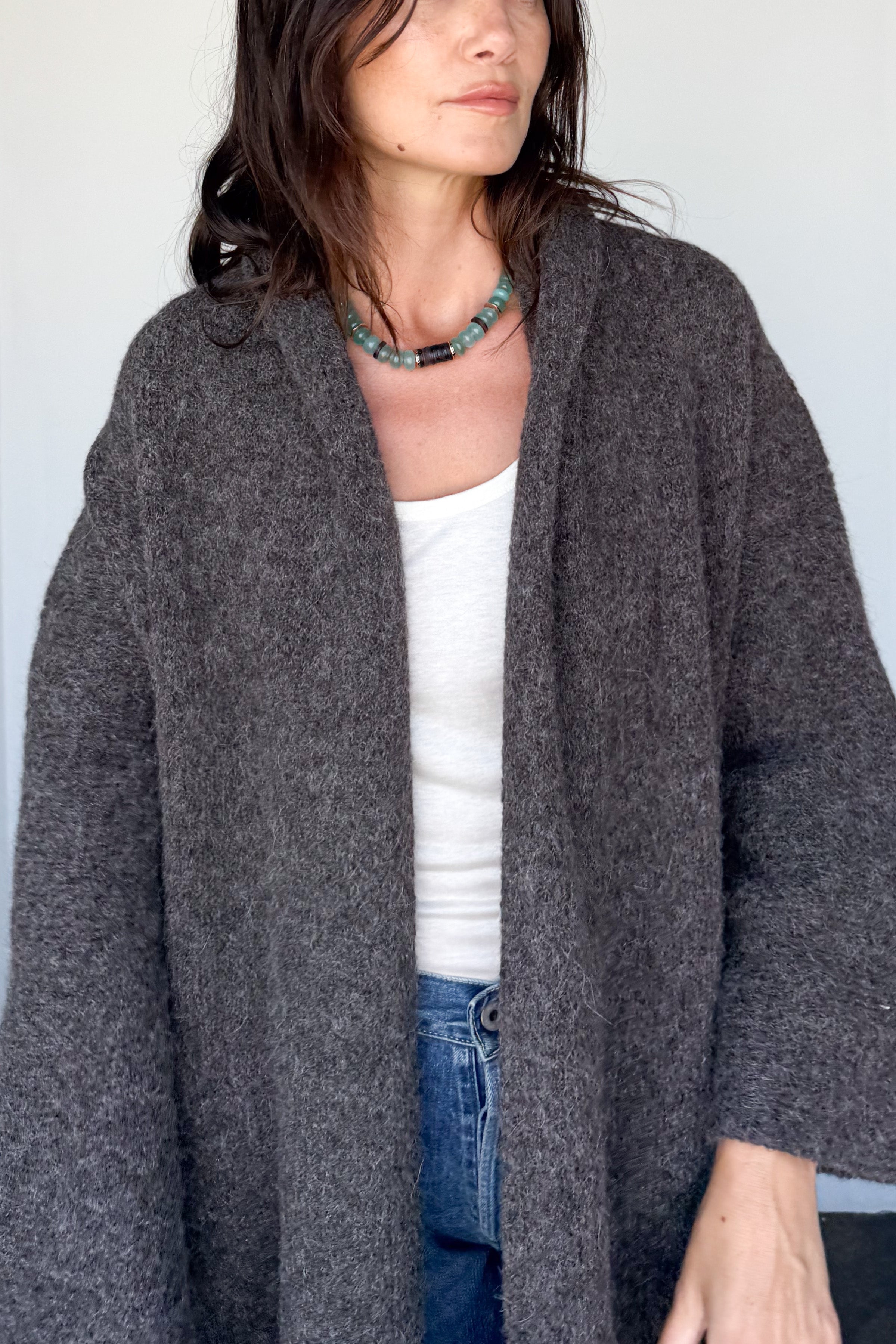Patina Long Shawl Coat