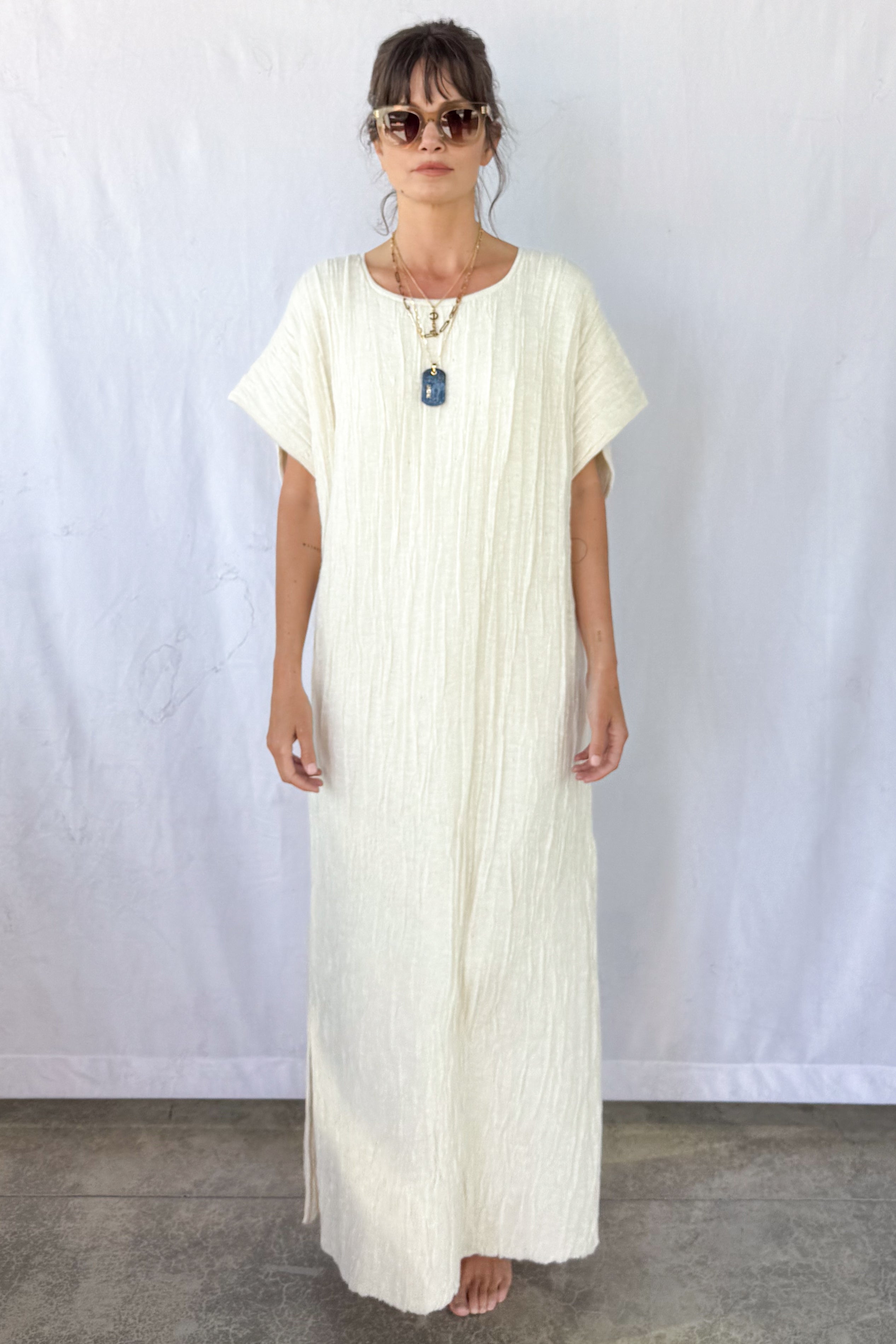 Soft Column Dress
