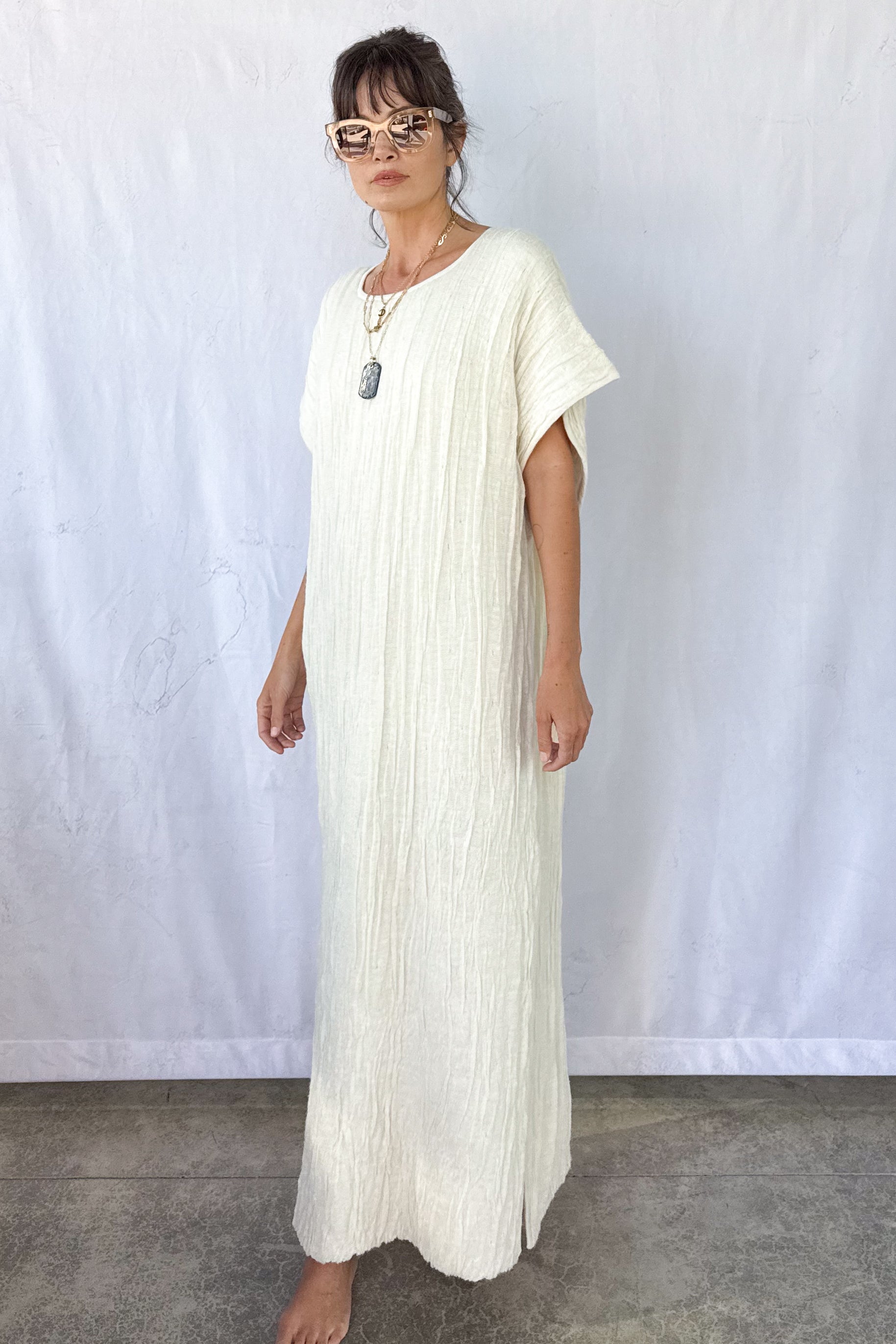 Soft Column Dress