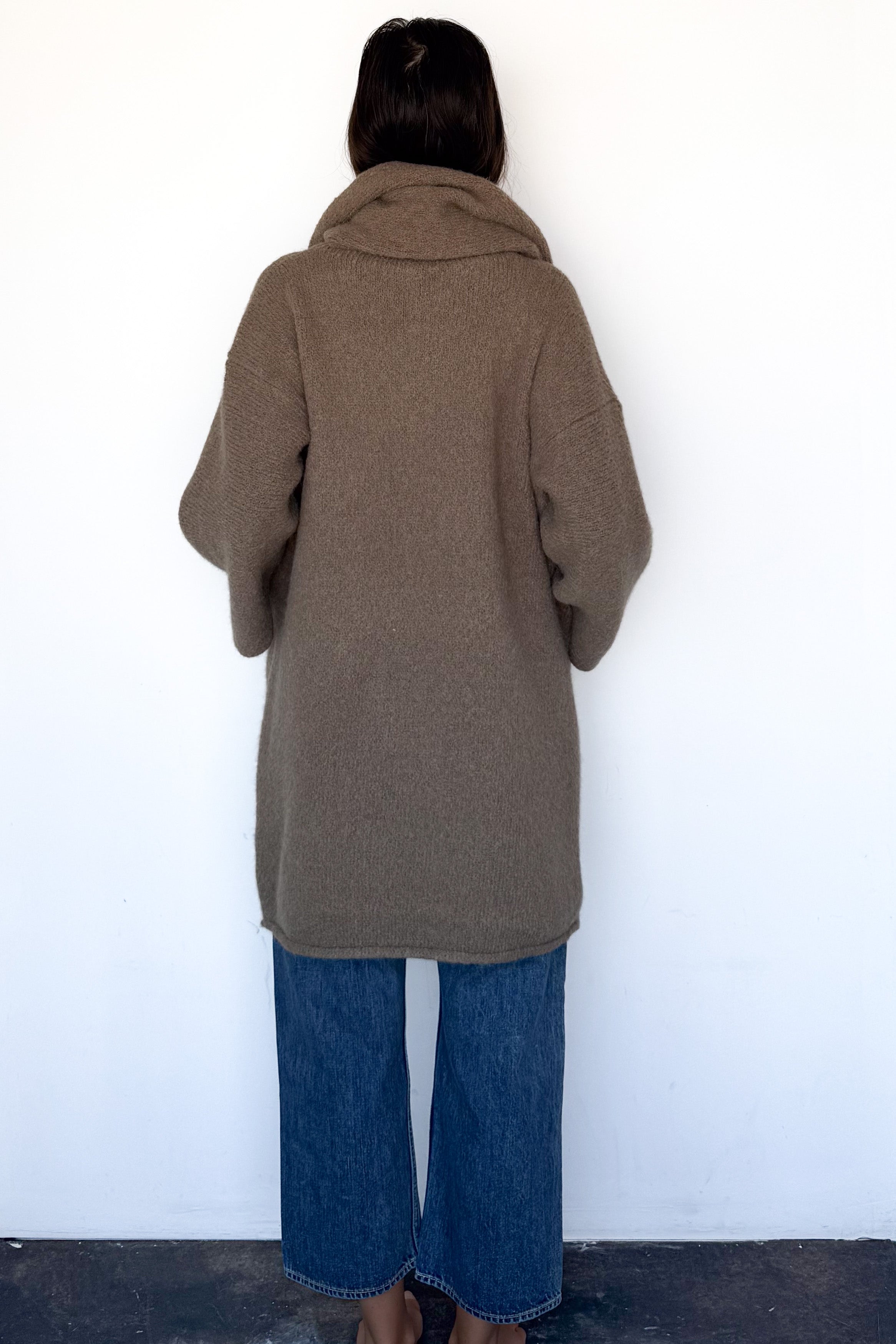 Tobacco Capote Coat