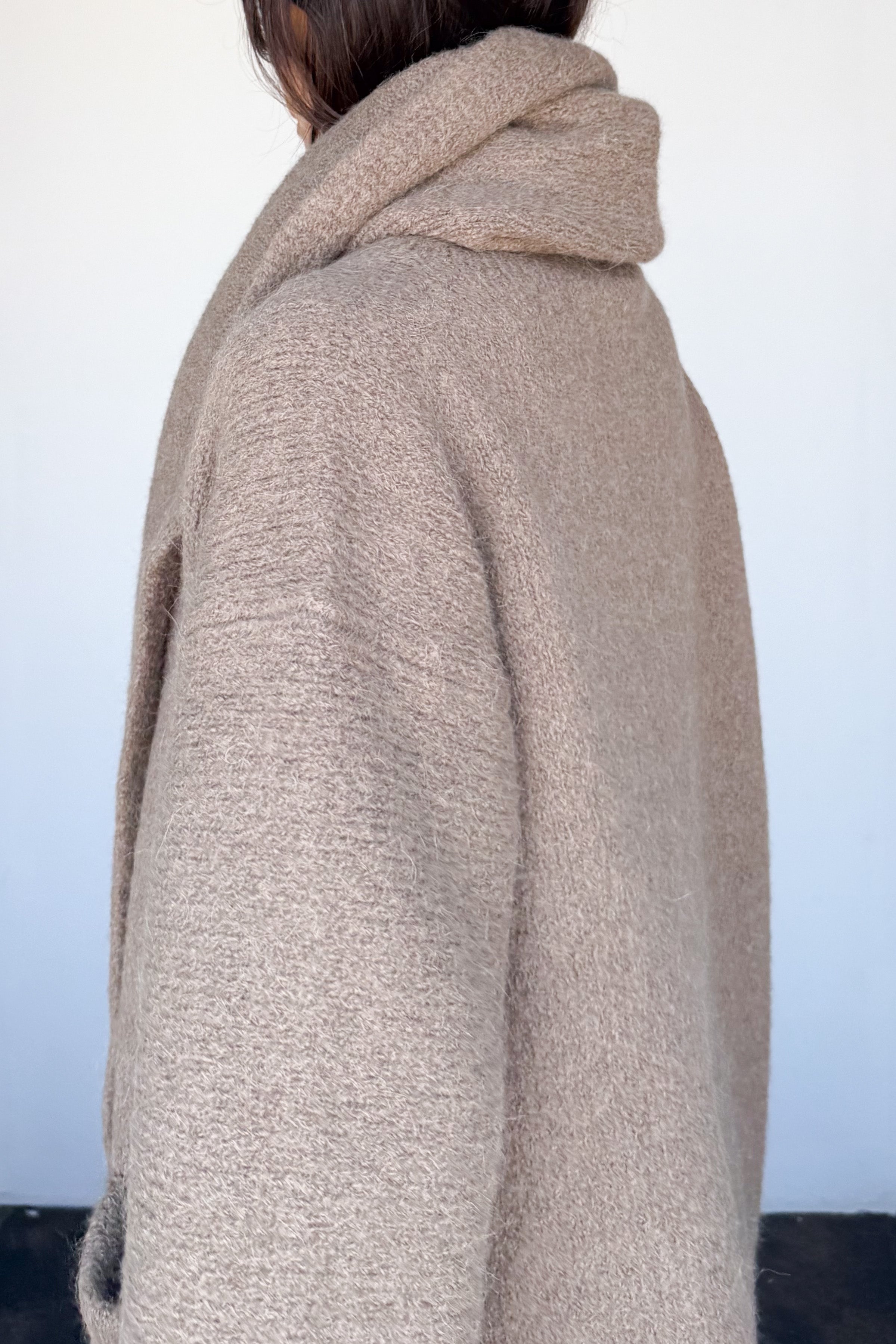 Tobacco Capote Coat
