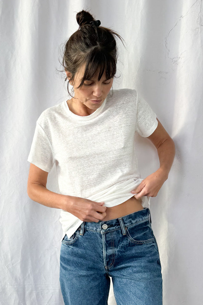 Linen Tilly Tee