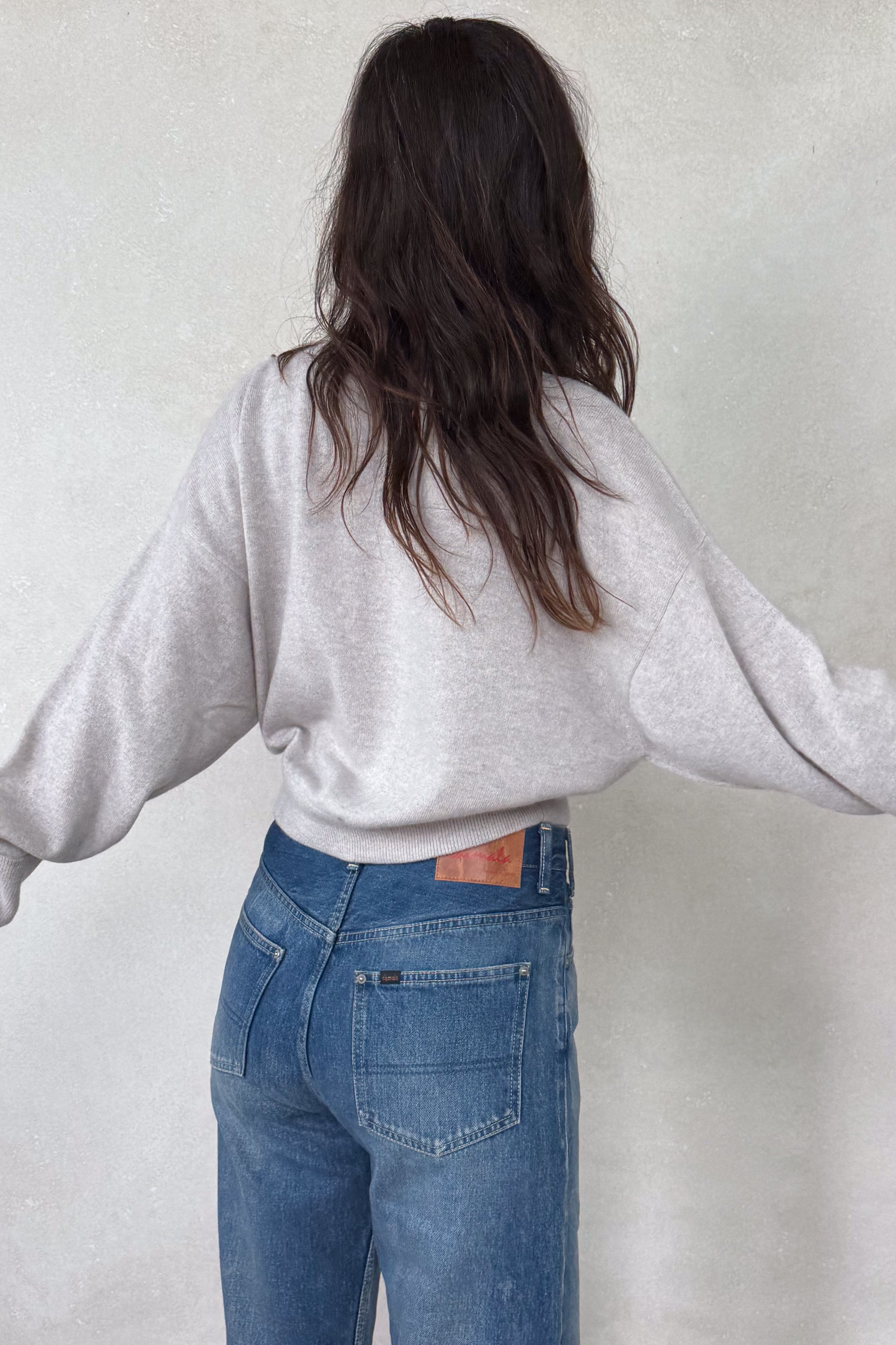 Bruges Light Beige Cashmere Cardigan