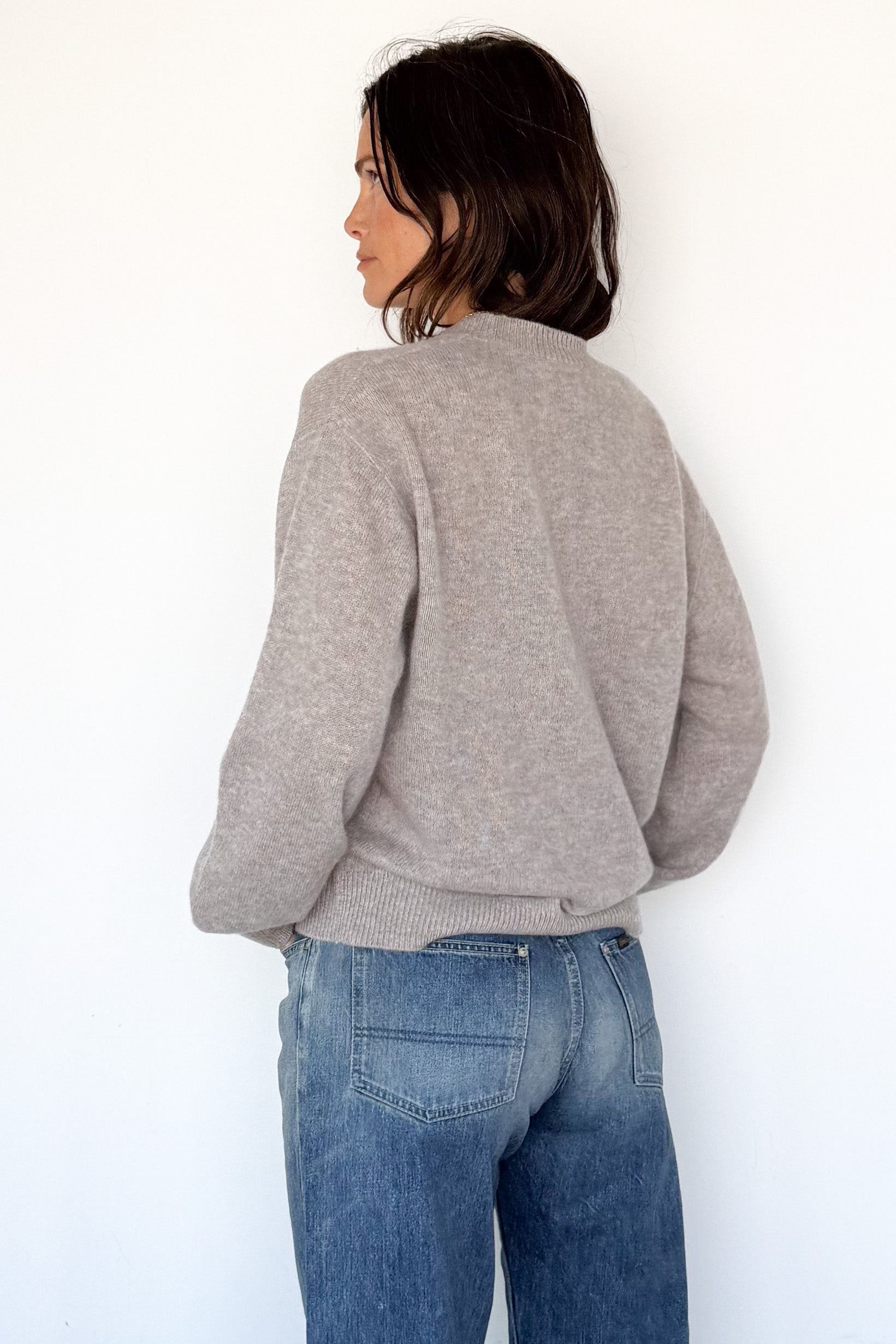 Brushed Cashmere Lille Cardigan