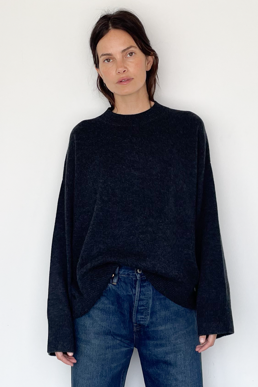 Midnight Navy Norway Cashmere Sweater
