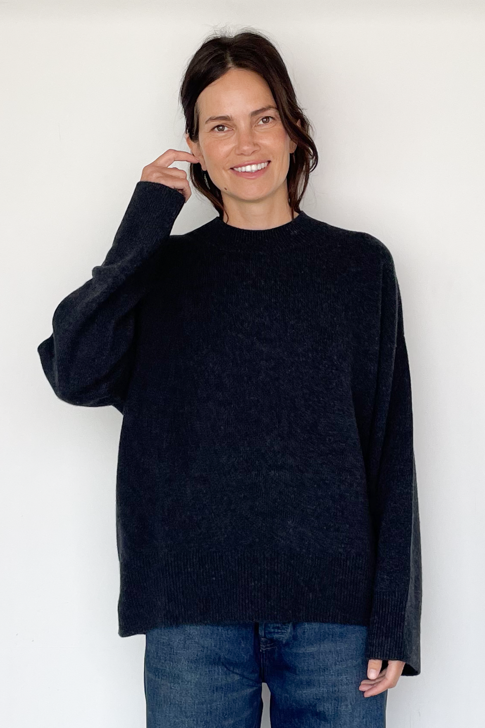 Midnight Navy Norway Cashmere Sweater