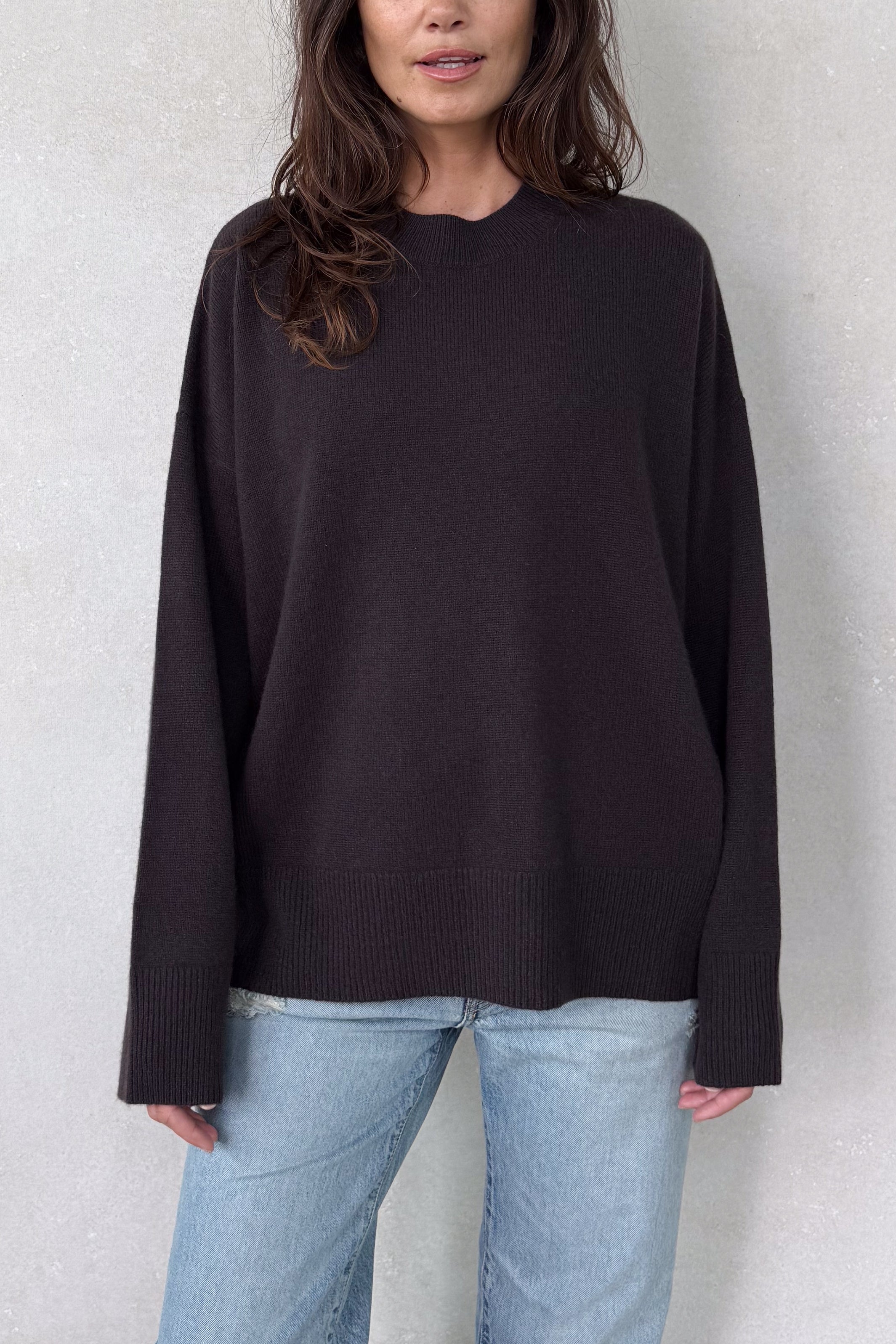Norway Prune Cashmere Sweater