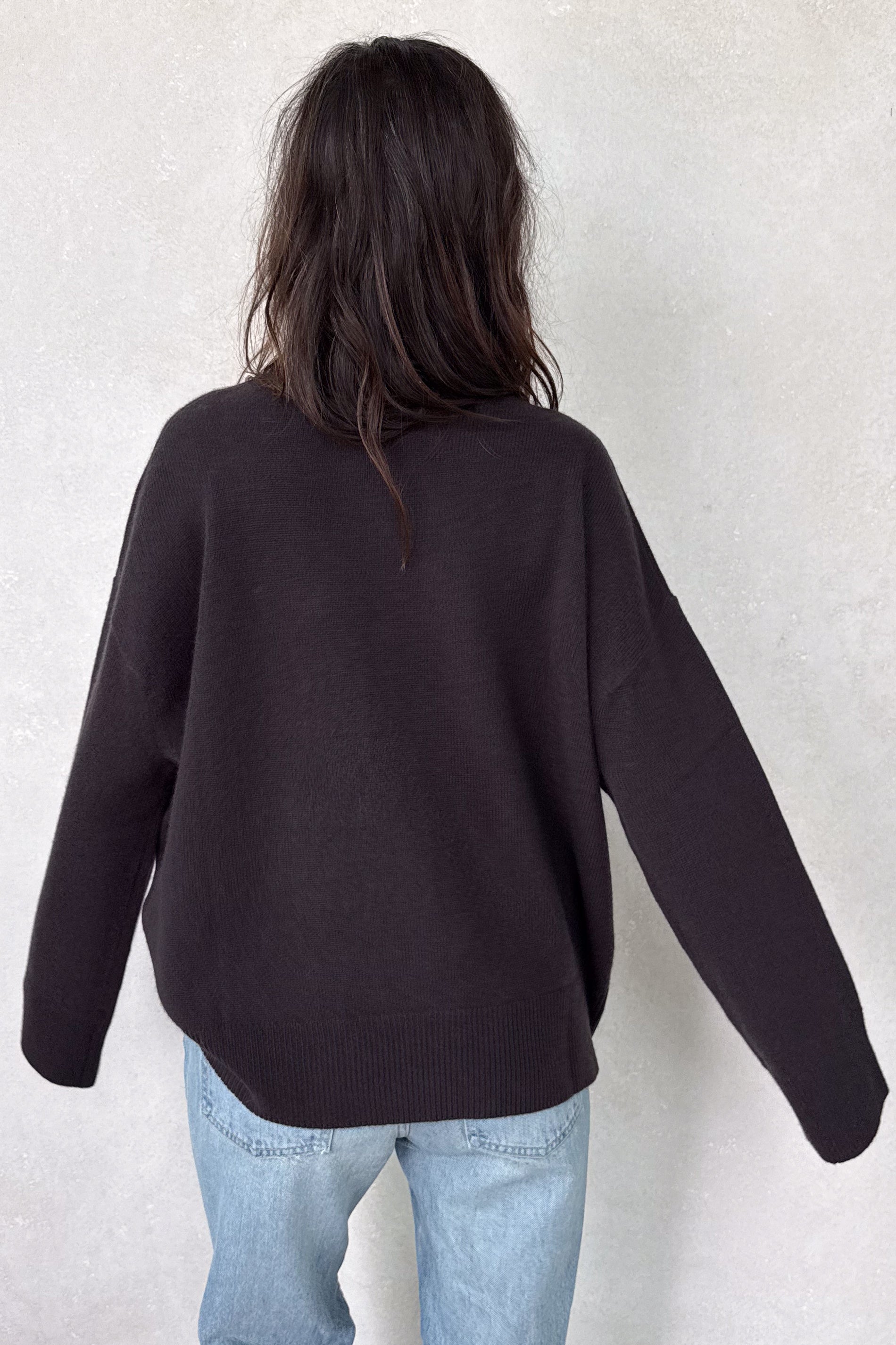 Norway Prune Cashmere Sweater