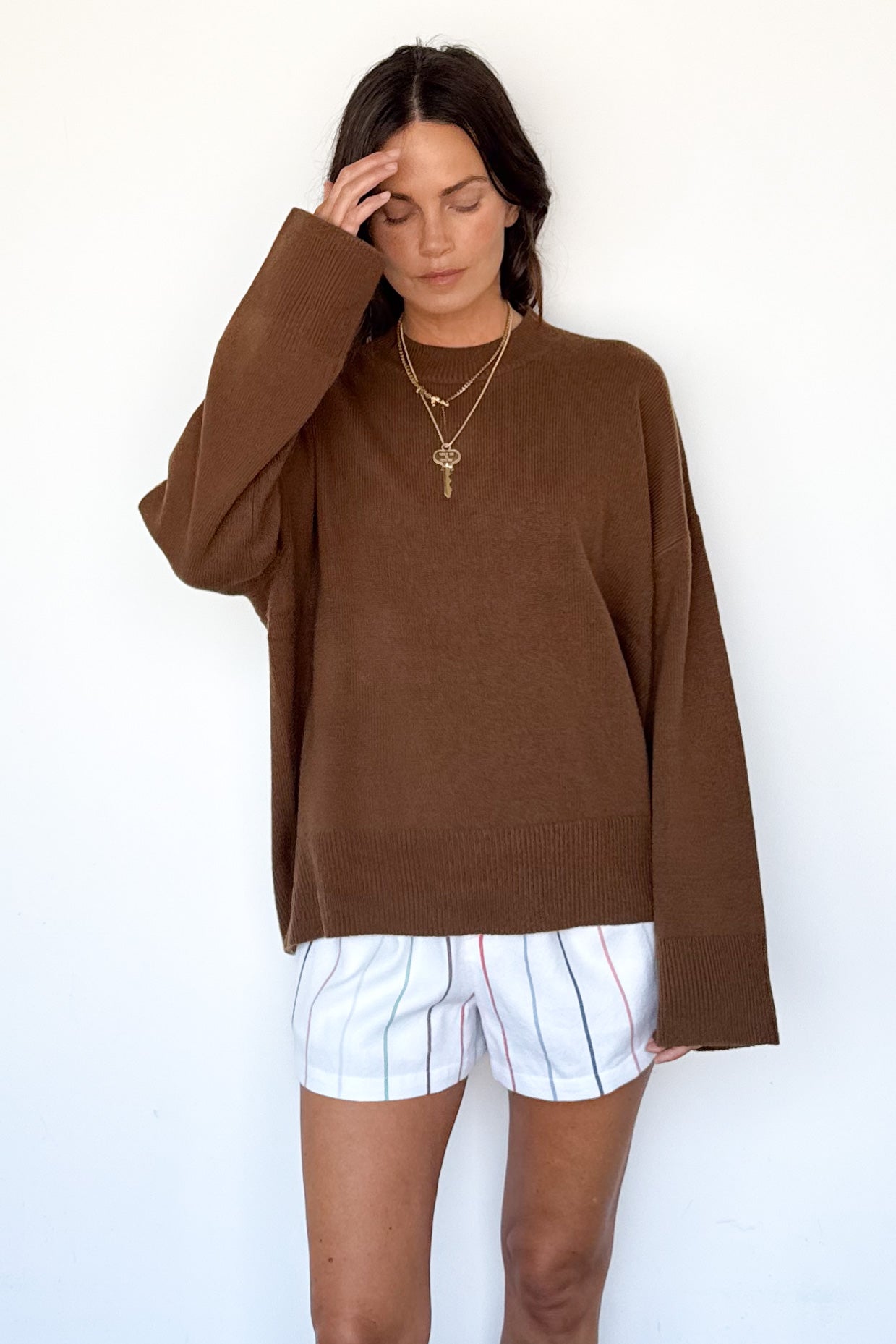 Cinnamon Norway Cashmere Sweater