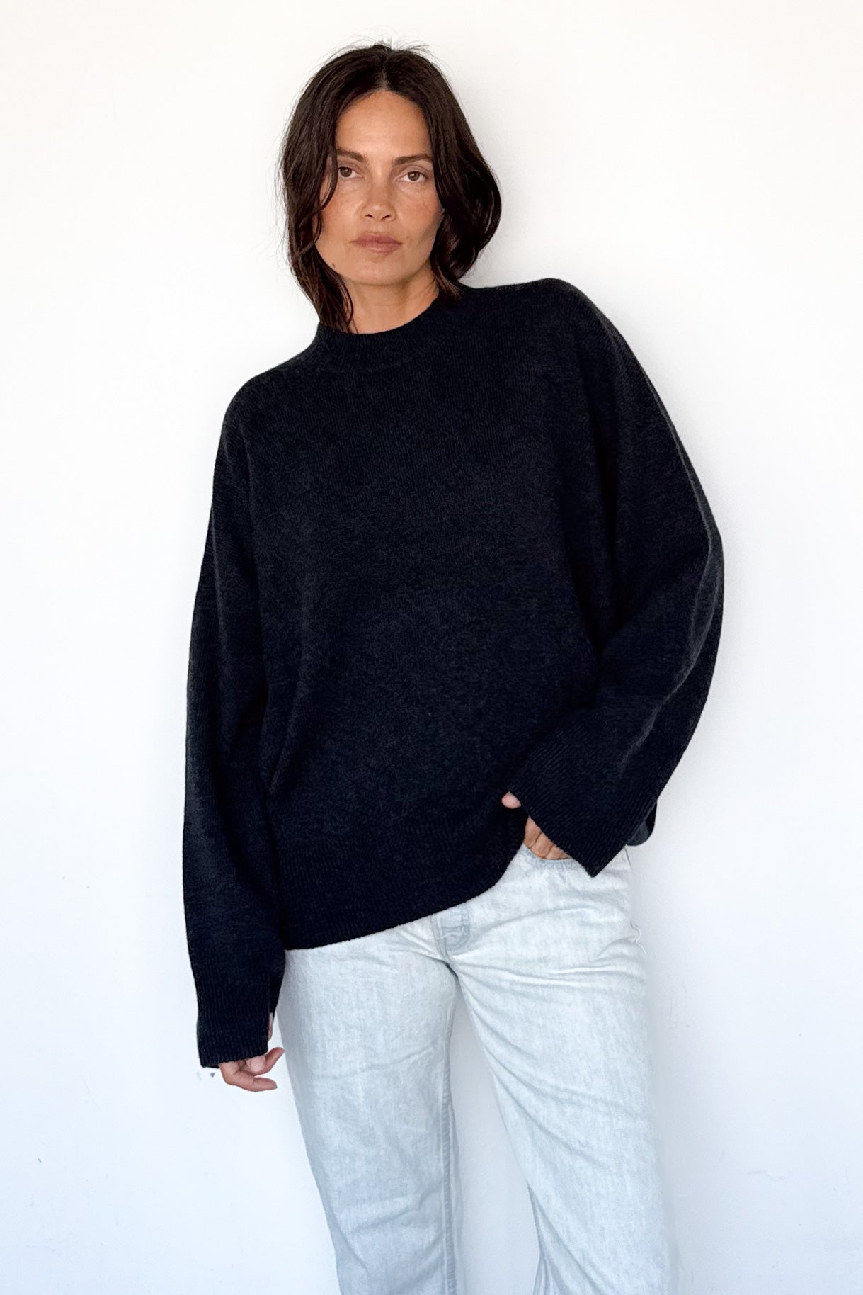 Midnight Navy Norway Cashmere Sweater