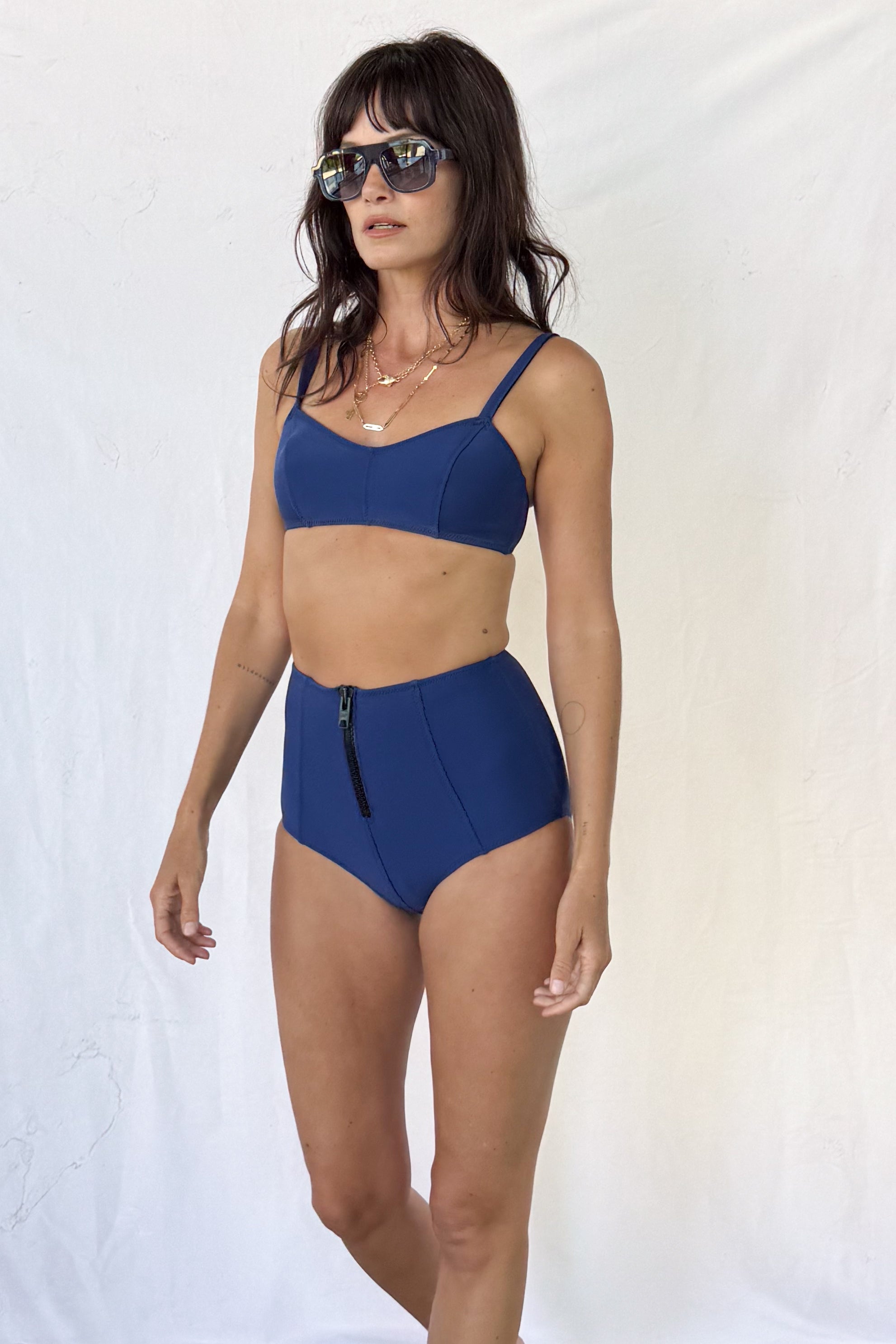 Genevieve High Waist Bikini Set