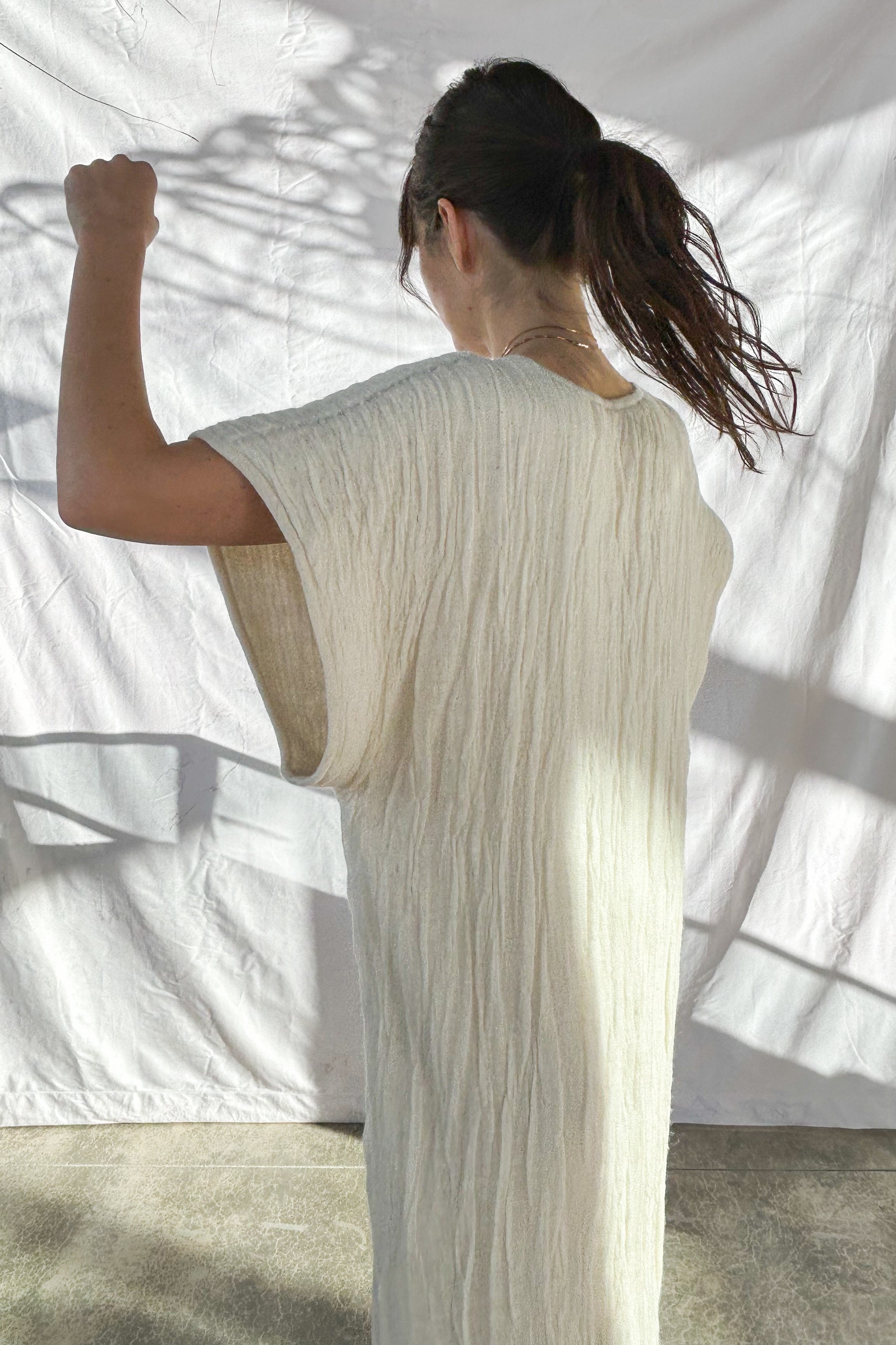 Soft Column Dress