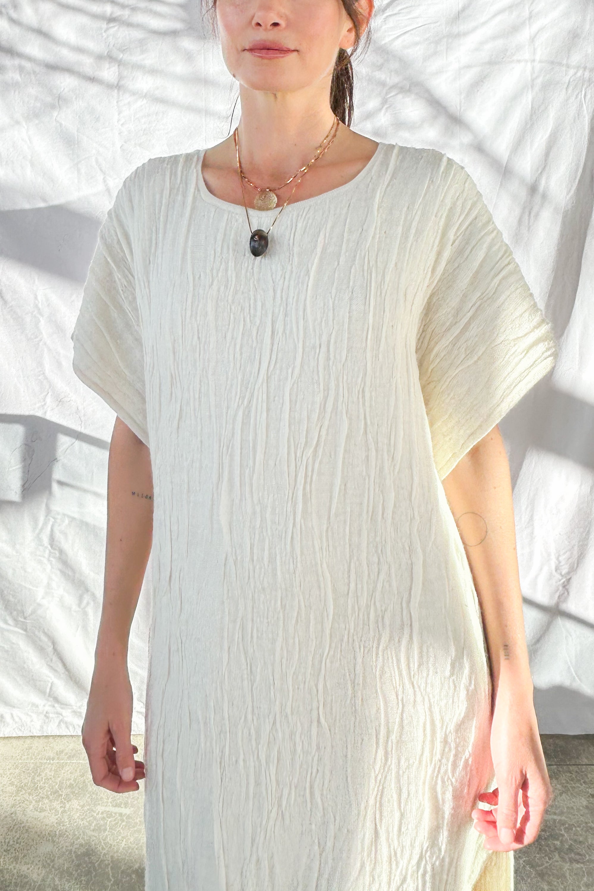 Soft Column Dress