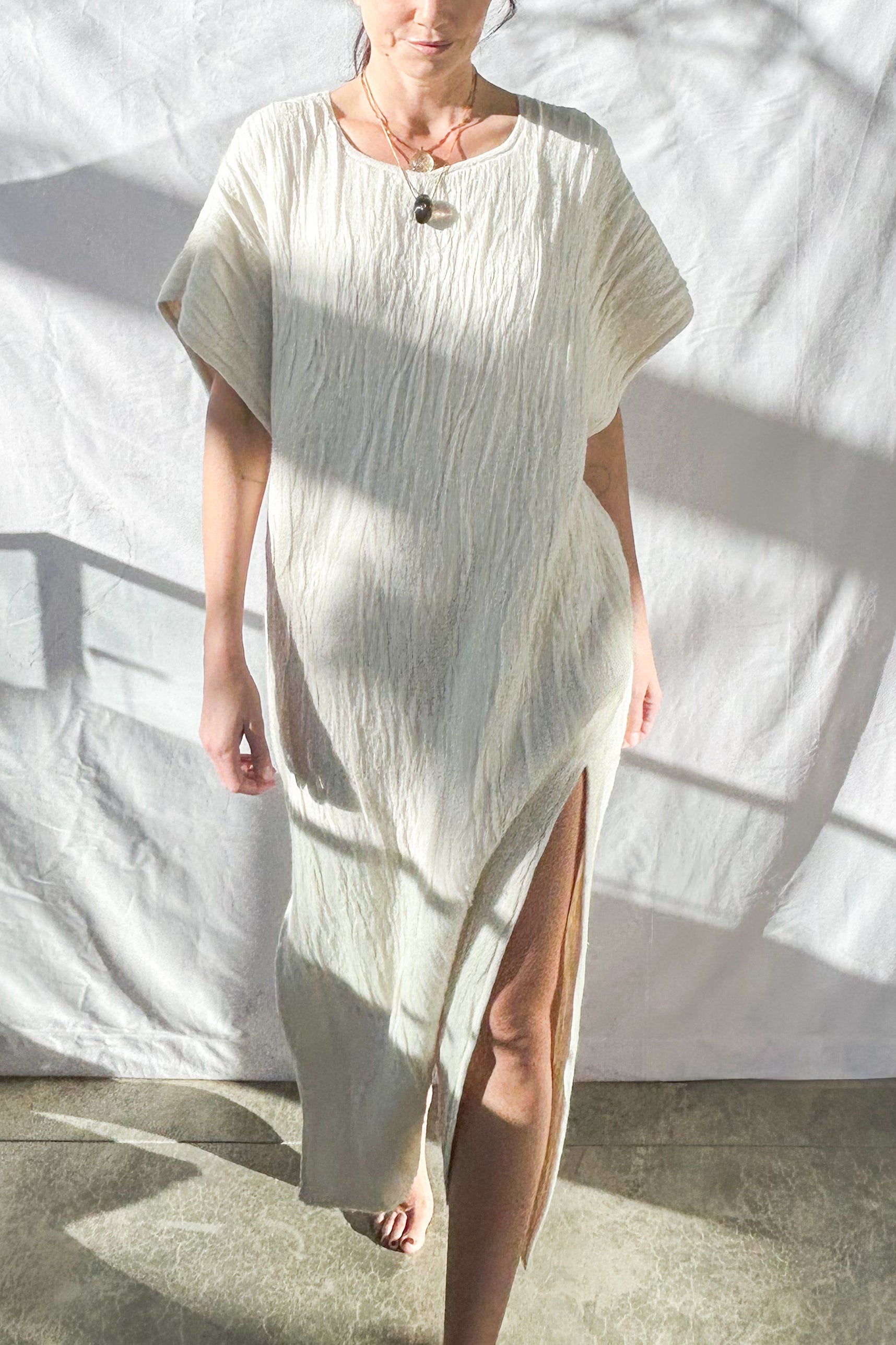 Soft Column Dress