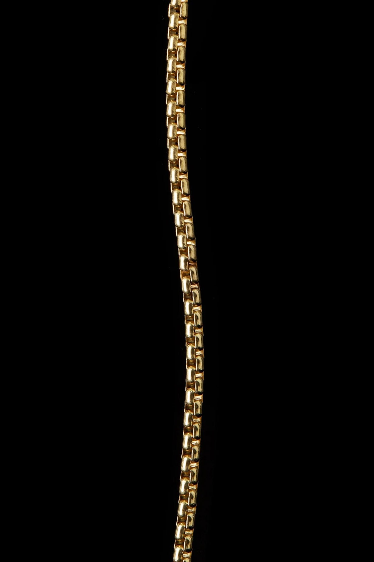 Italian Rounded Box Chain Necklace