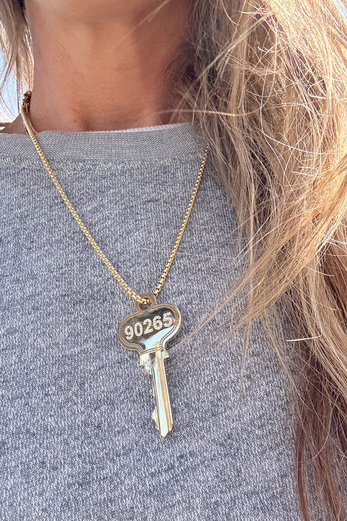 Meet Me in Malibu Key Necklace