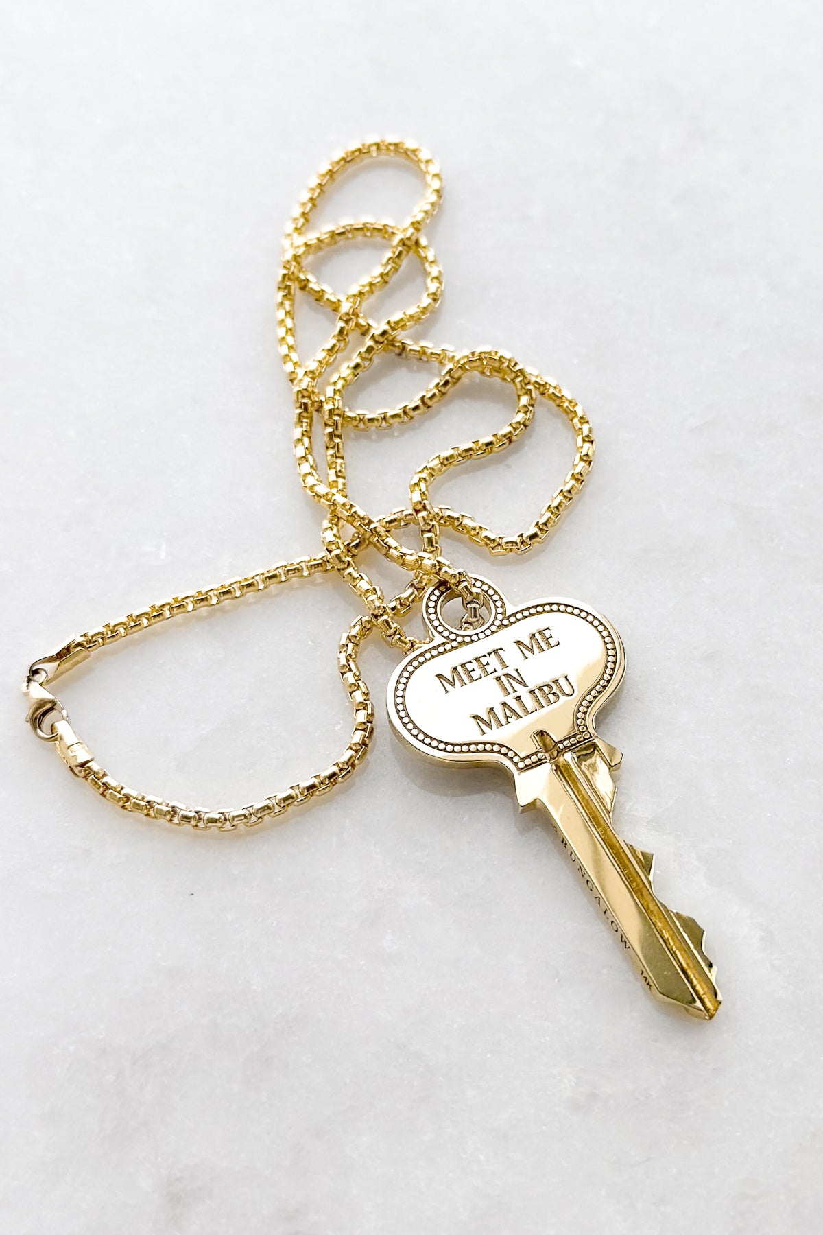 Meet Me in Malibu Key Necklace