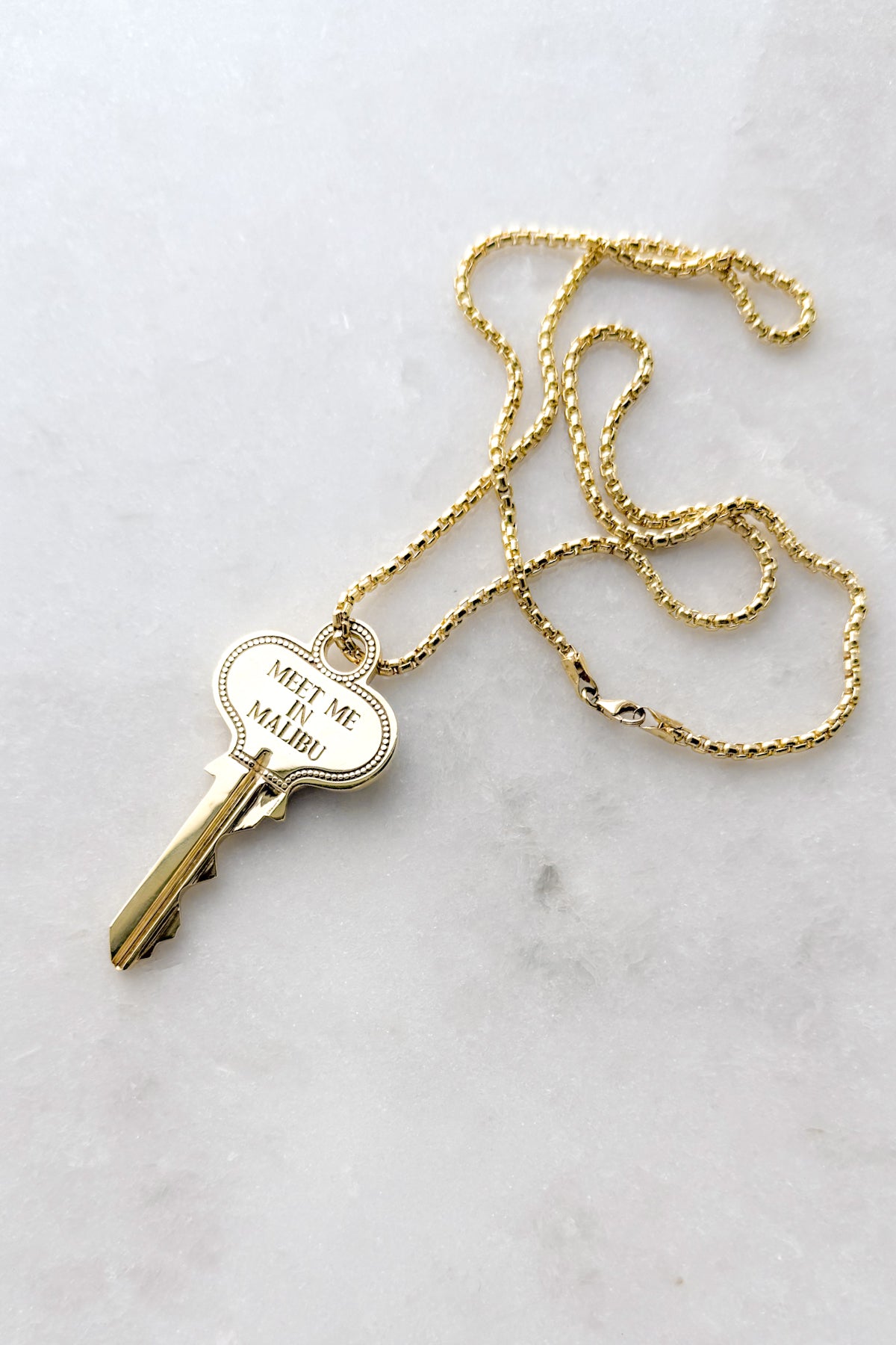 Meet Me in Malibu Key Necklace