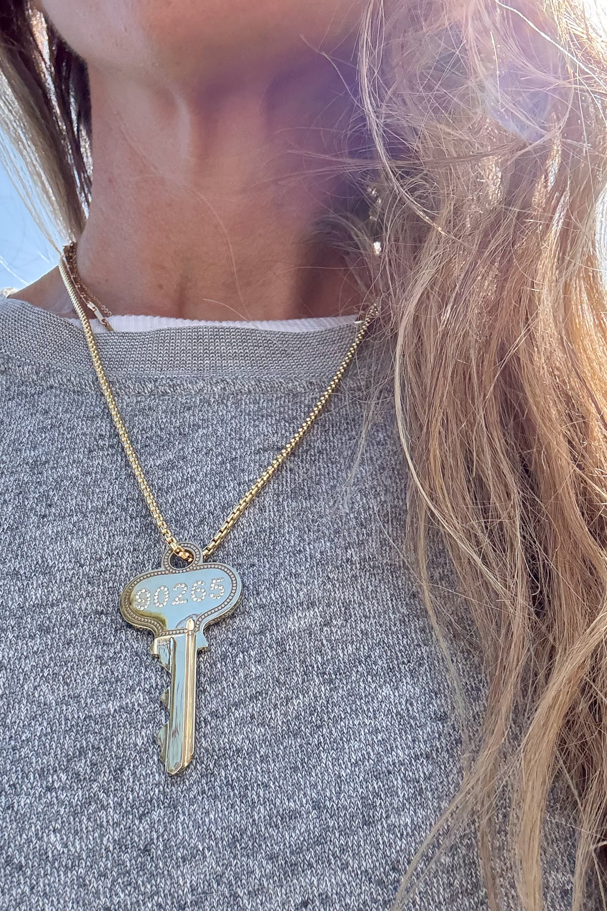 Meet Me in Malibu Key Necklace
