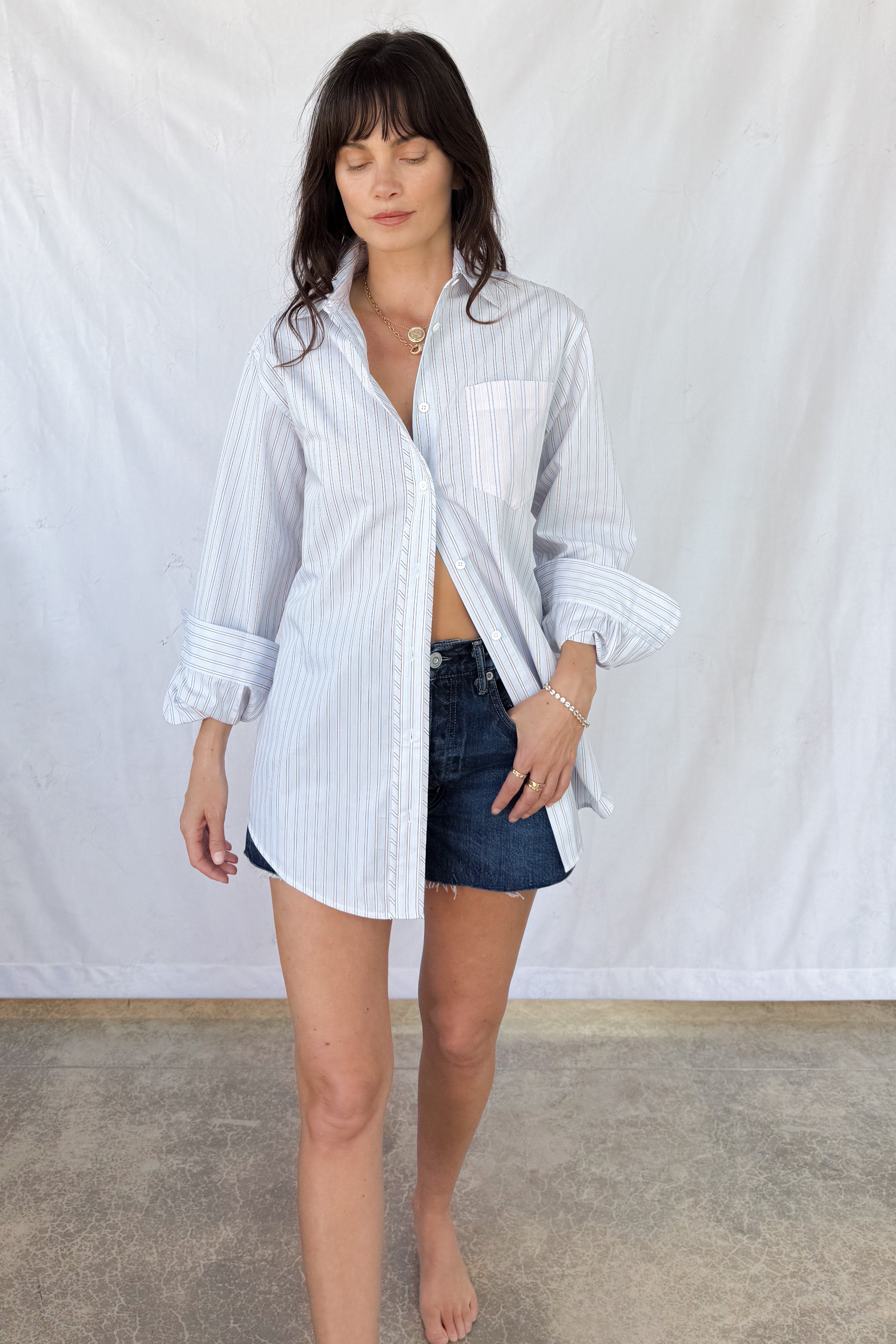 Pip Button Down Shirt