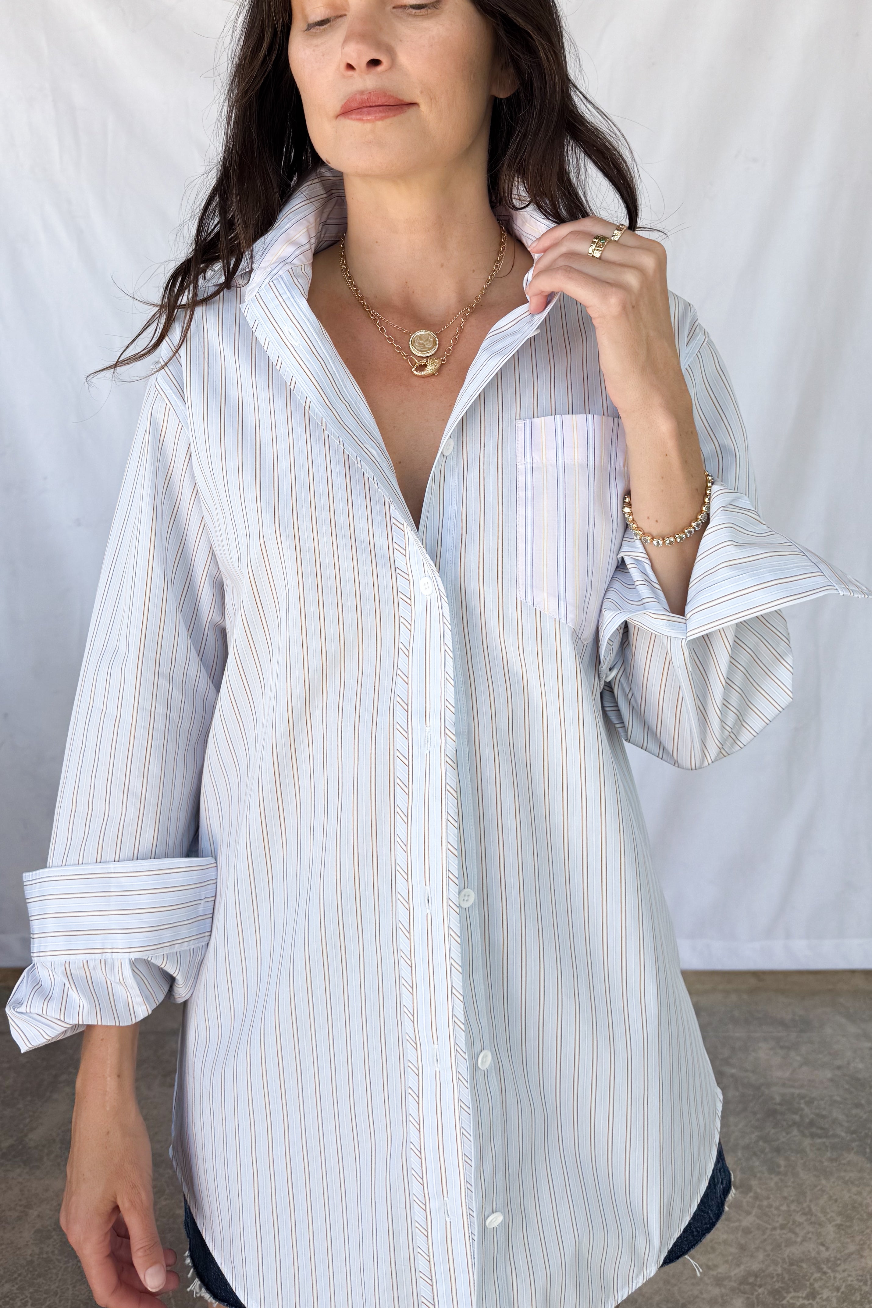 Pip Button Down Shirt