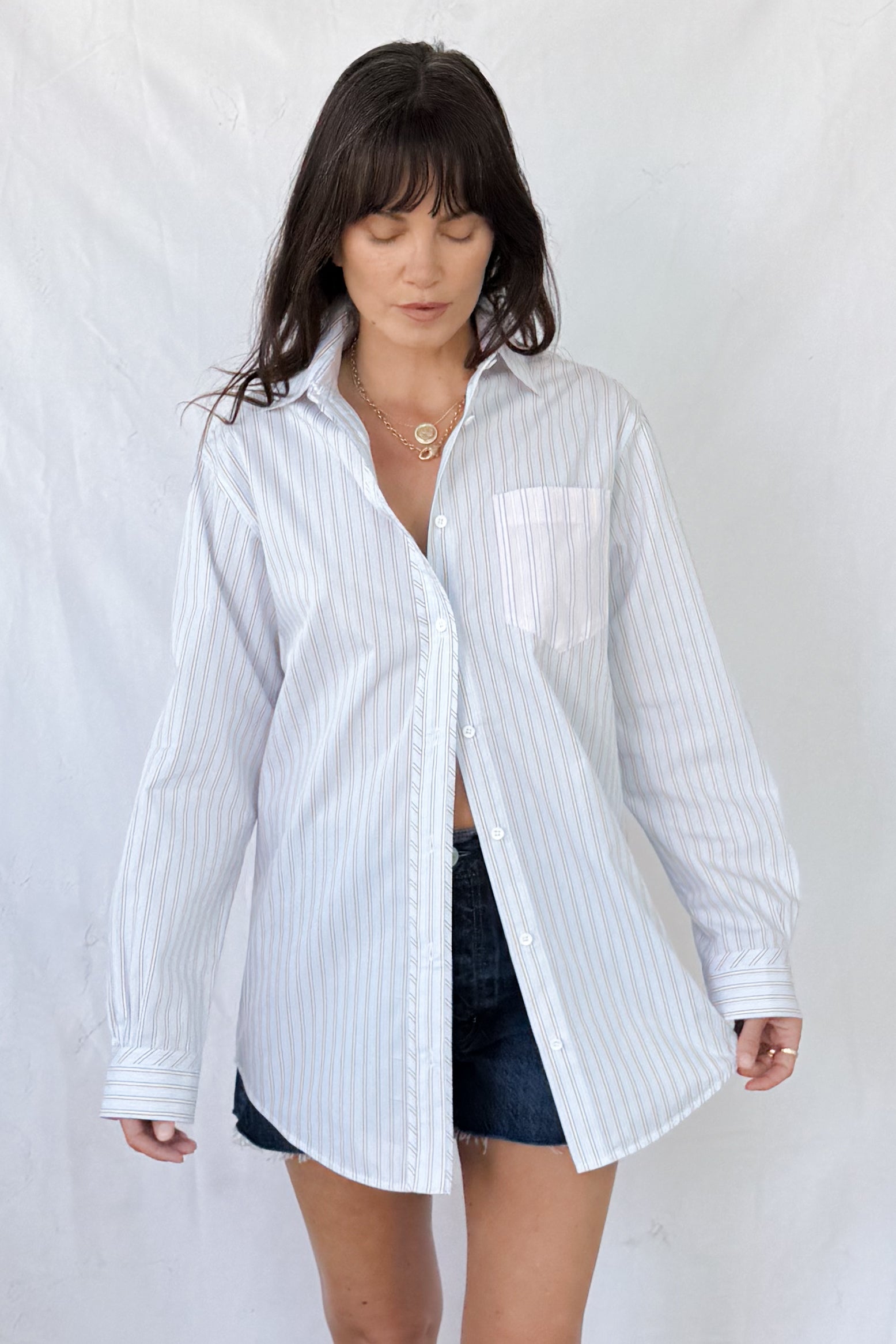 Pip Button Down Shirt