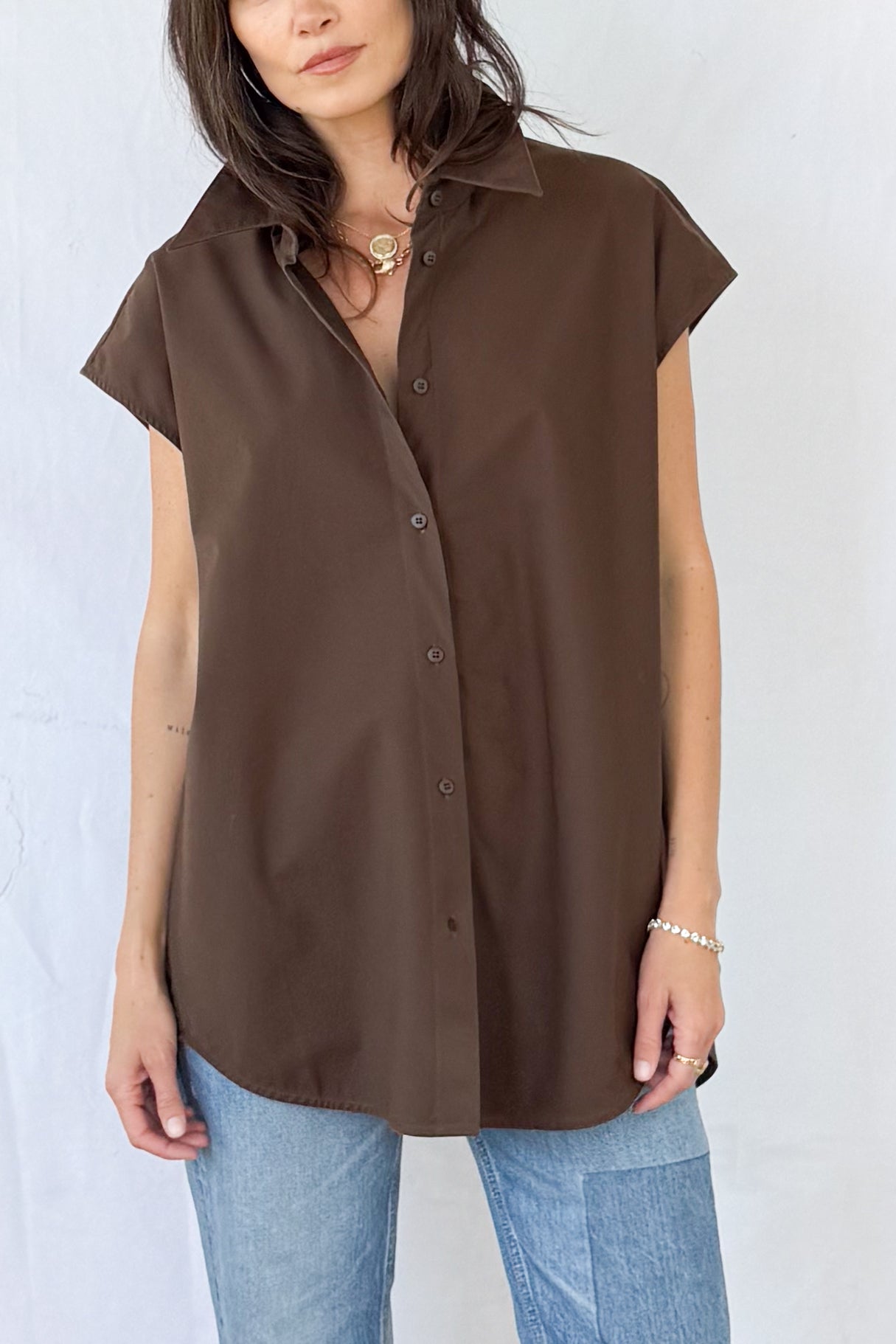 LEE MATHEWS デザインチュニック Lee Mathews - Natural Victoria Dress | Mitchell Stores