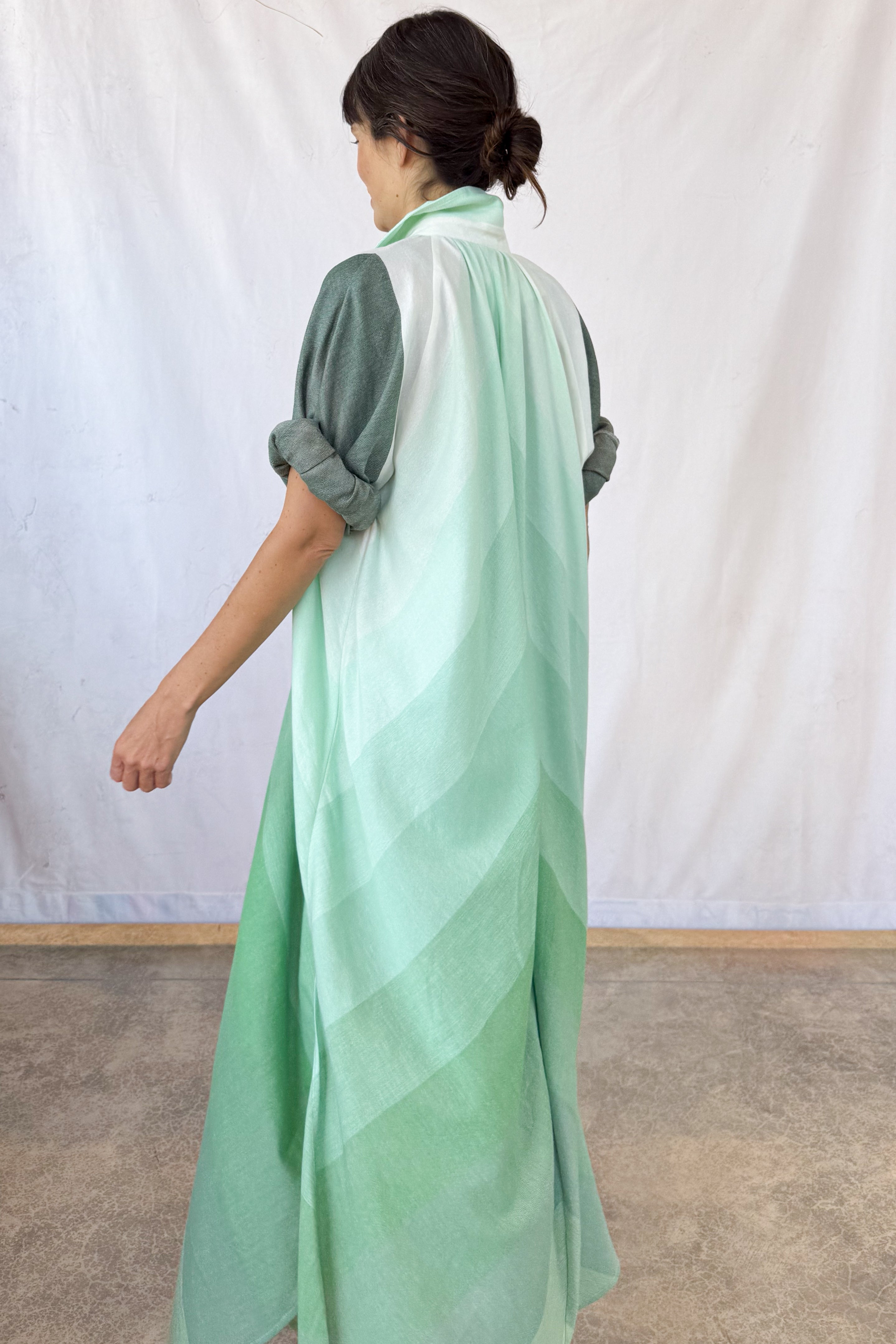 Collared Touareg Dress