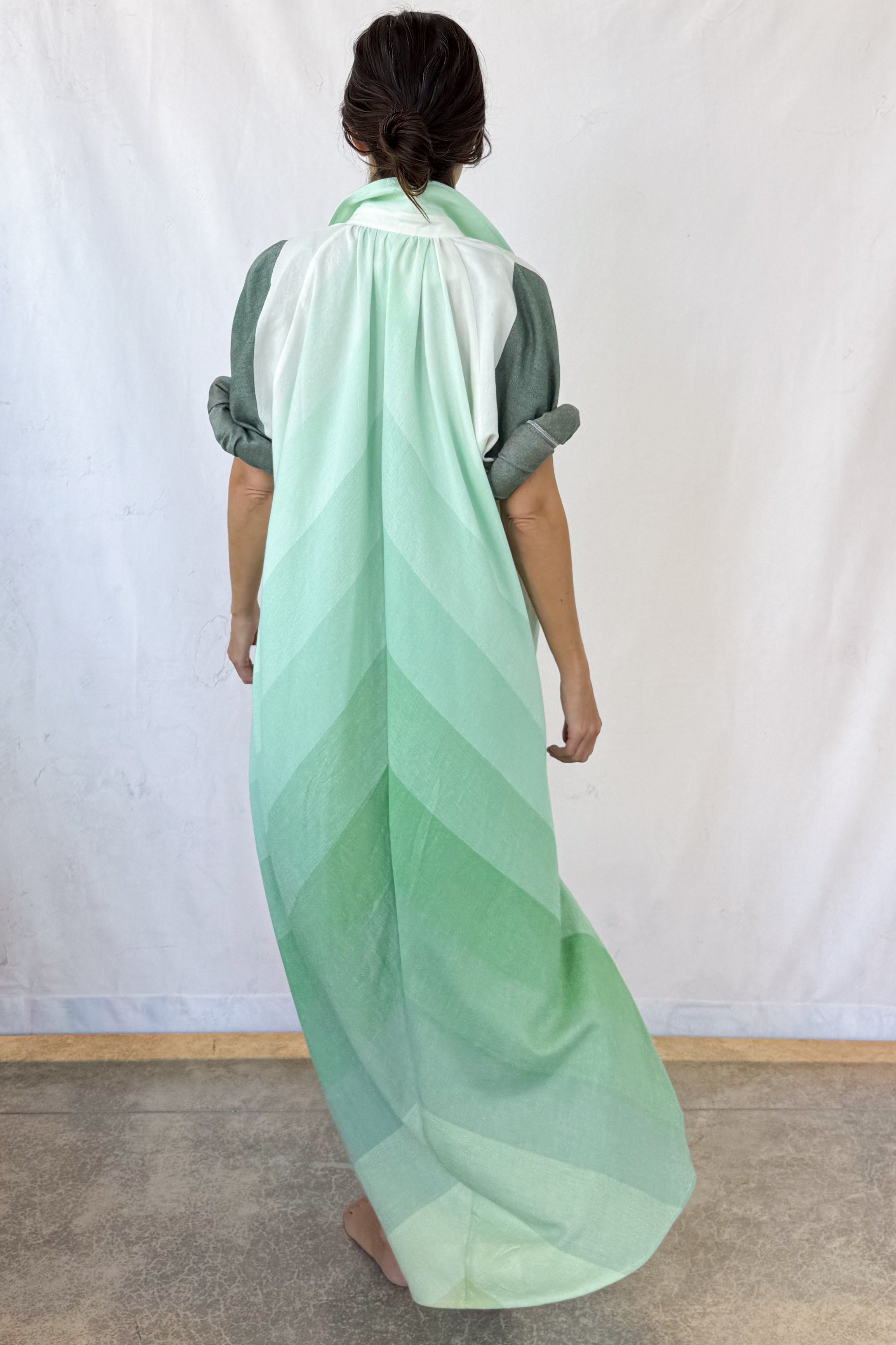 Collared Touareg Dress