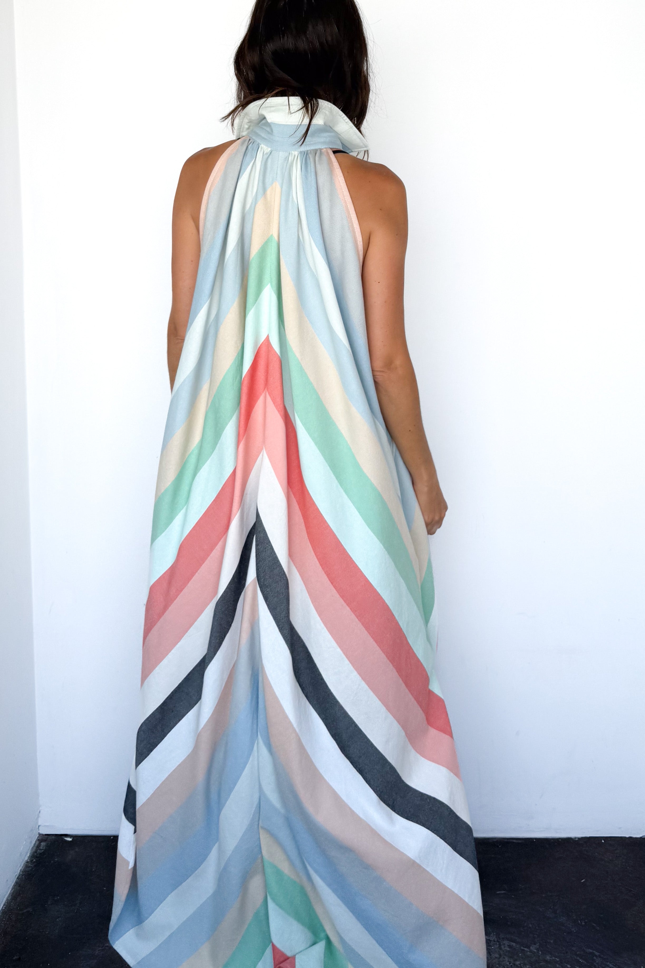 Collar Halter Dress
