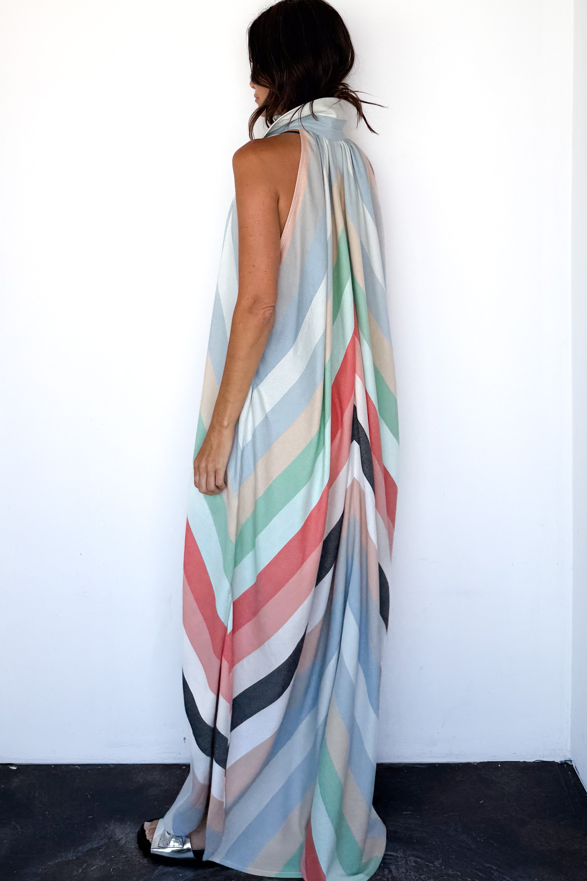 Collar Halter Dress