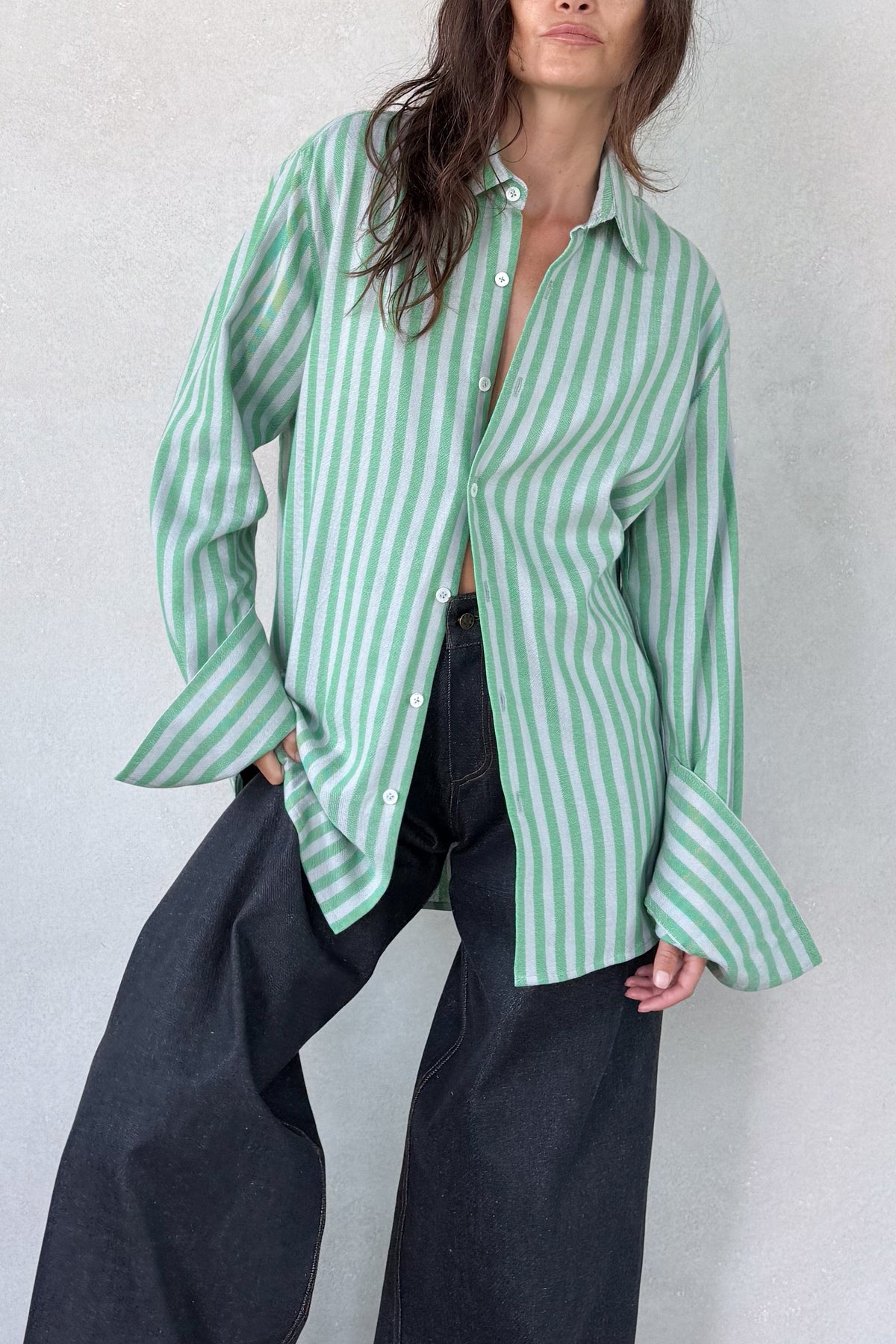 French Cuff Button Up