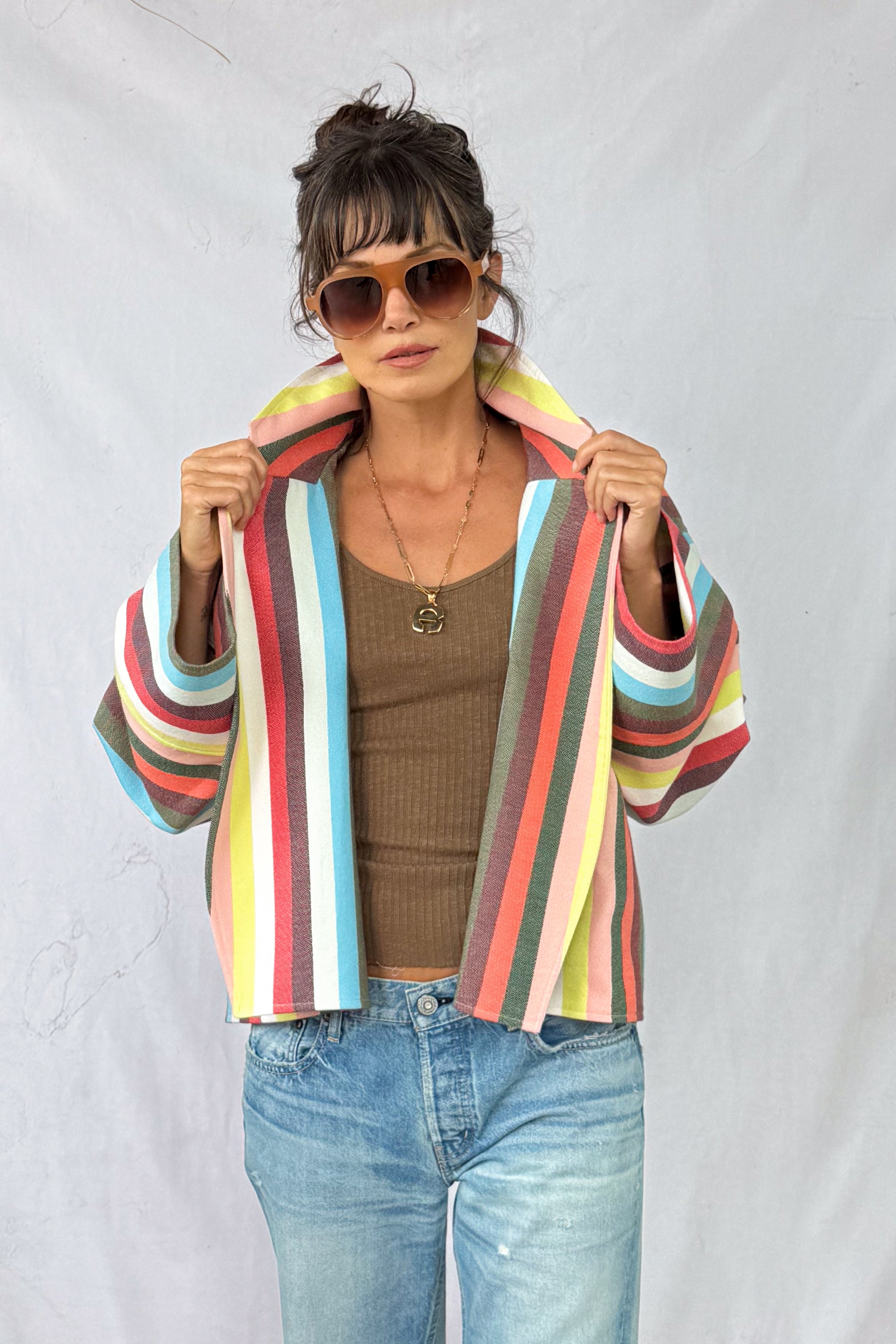 Kaleidoscope Stripe Jacket