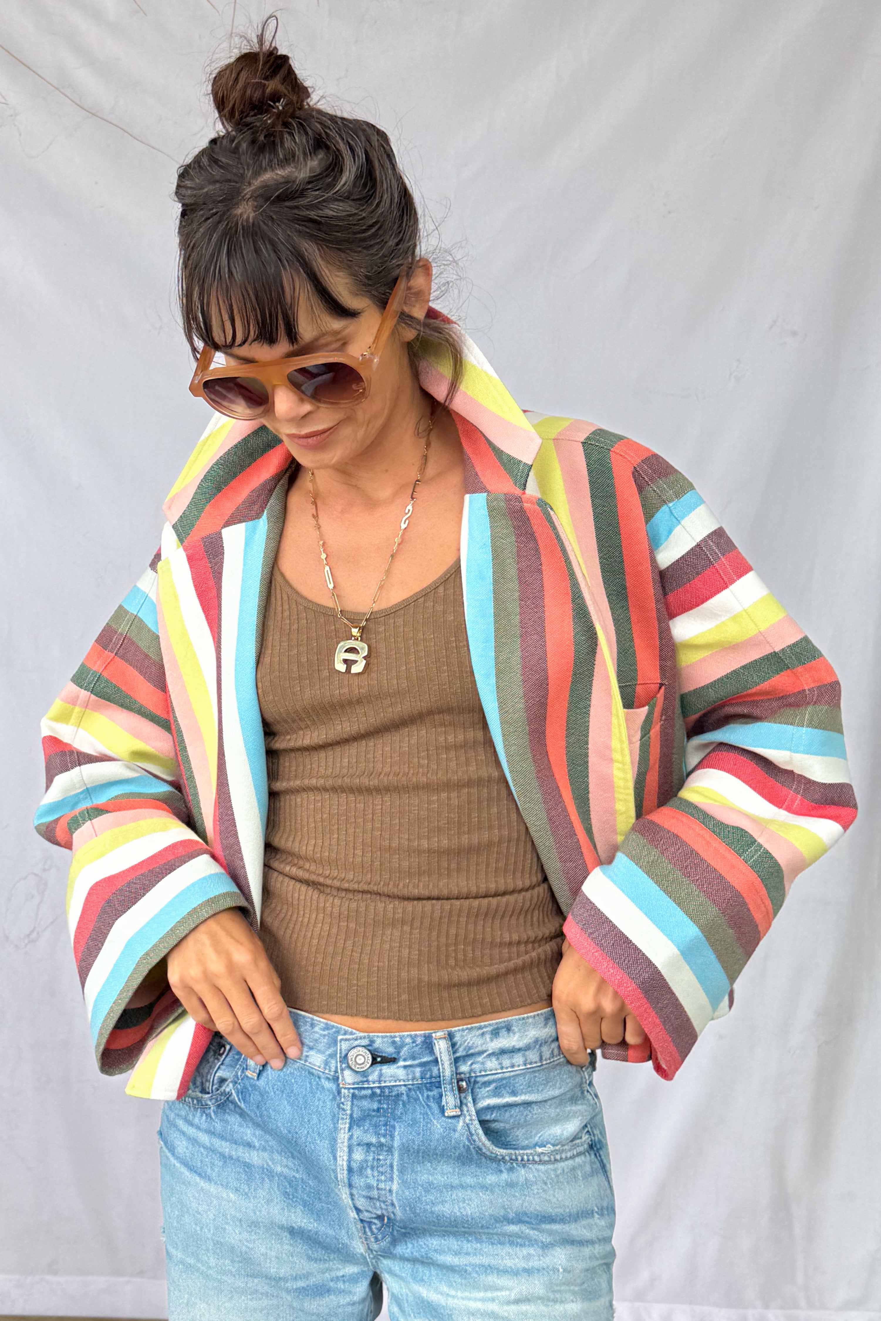 Kaleidoscope Stripe Jacket