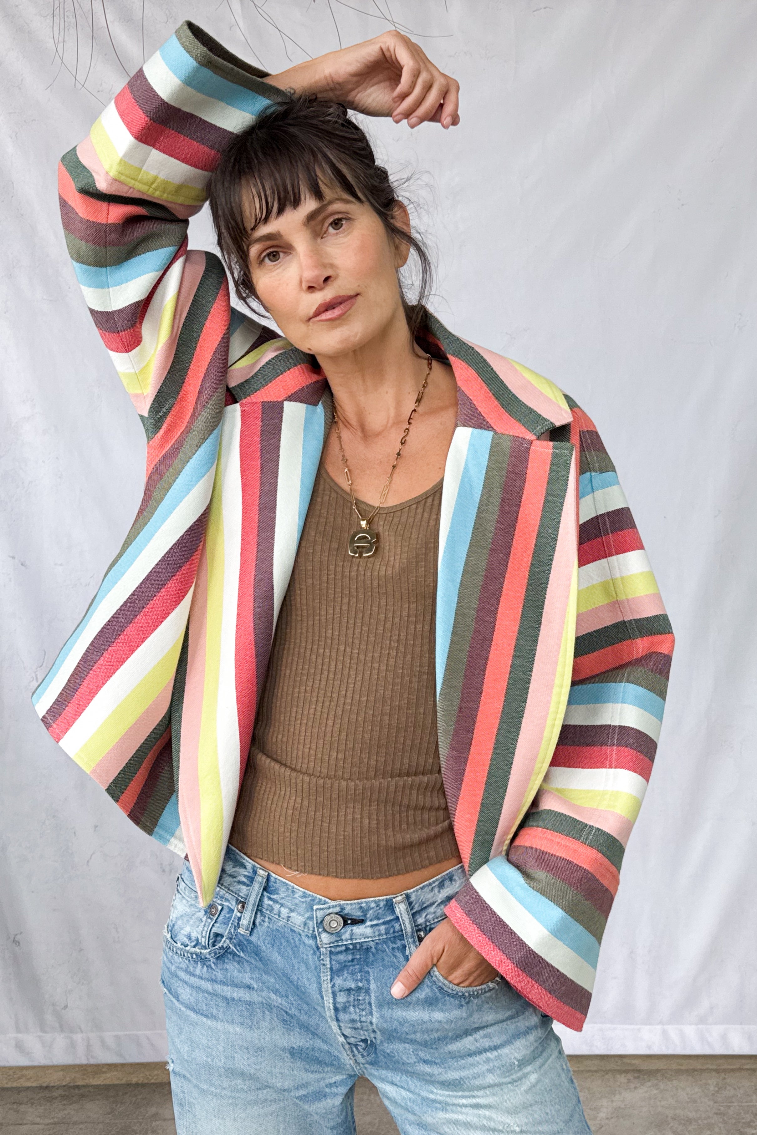 Kaleidoscope Stripe Jacket