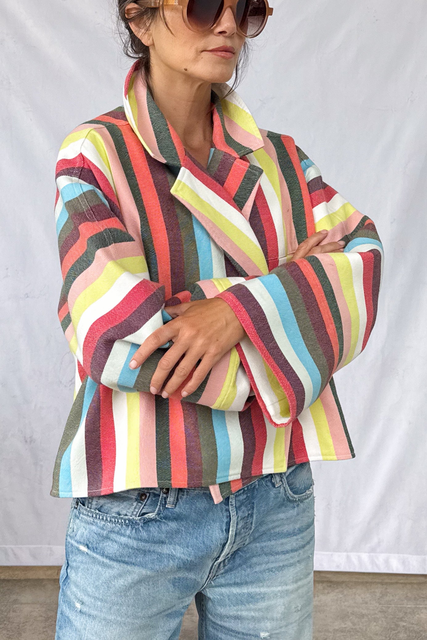 Kaleidoscope Stripe Jacket