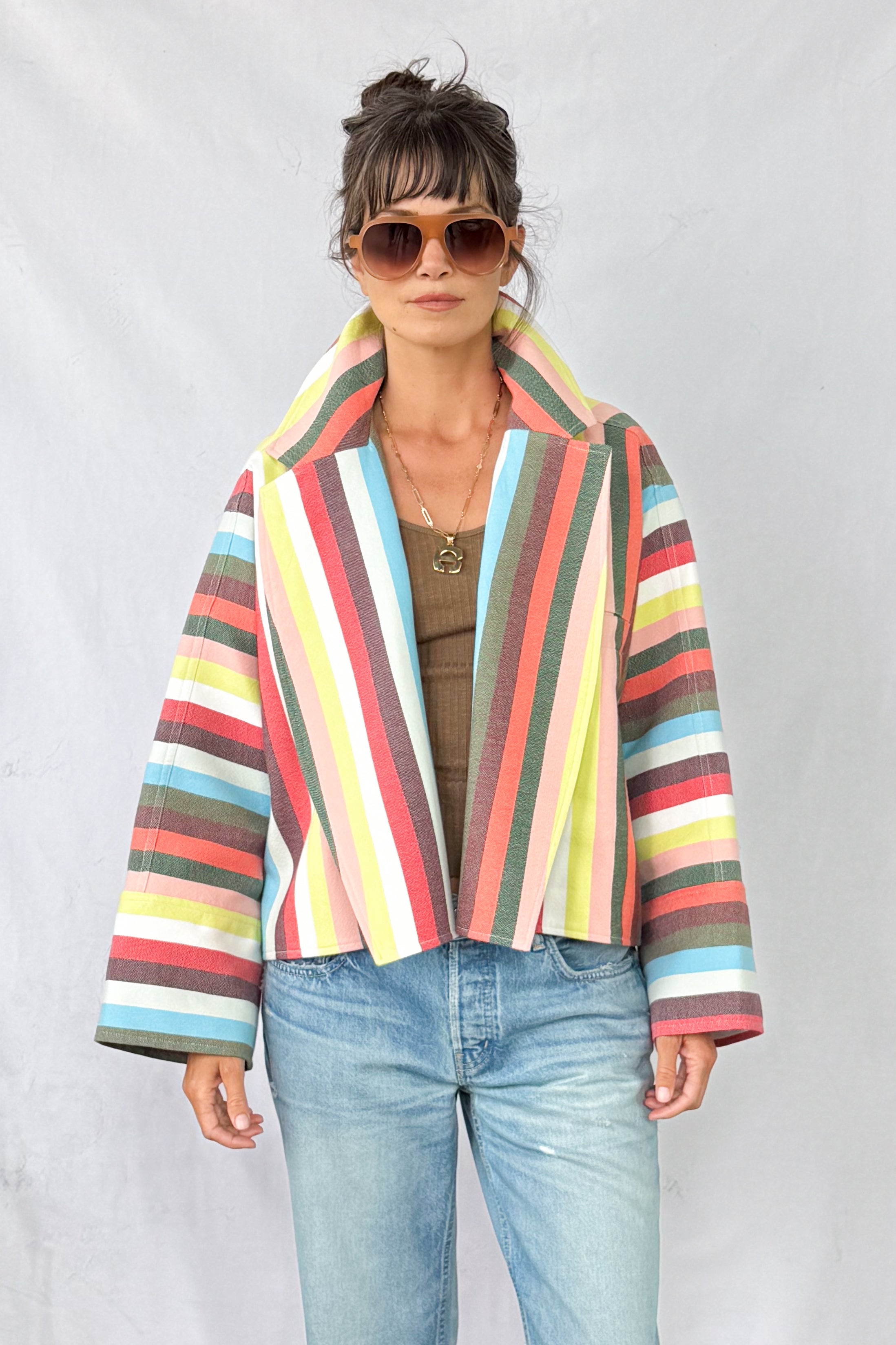 Kaleidoscope Stripe Jacket