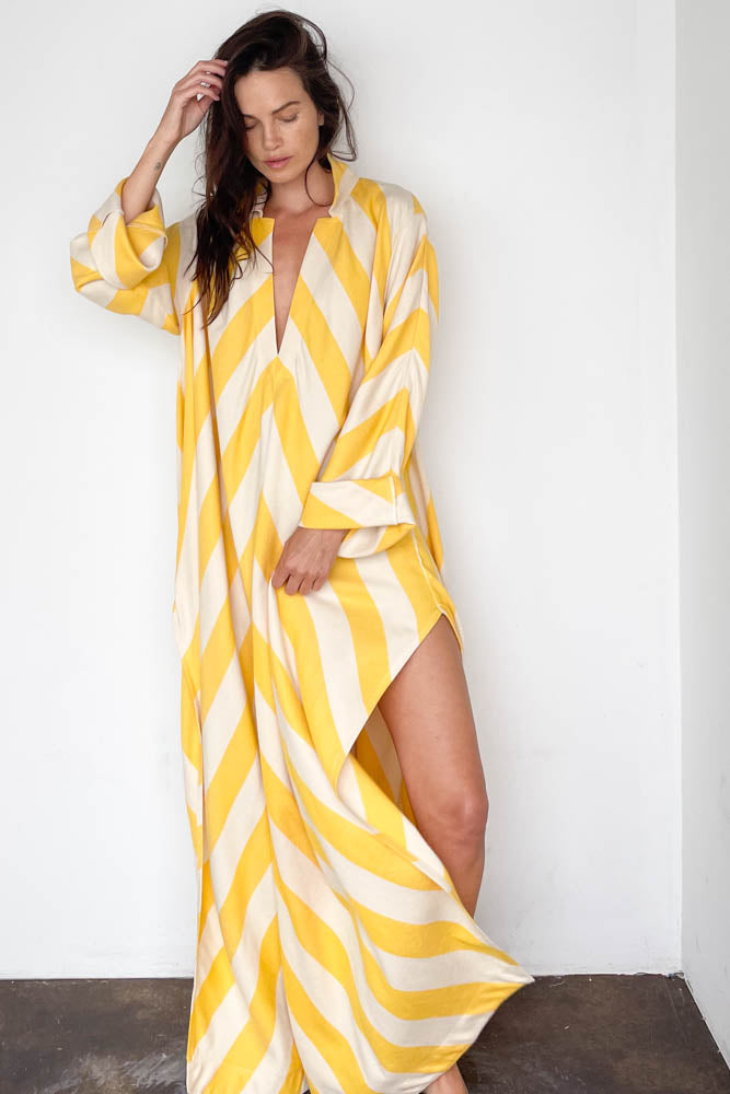 Sunshine V-Neck Caftan