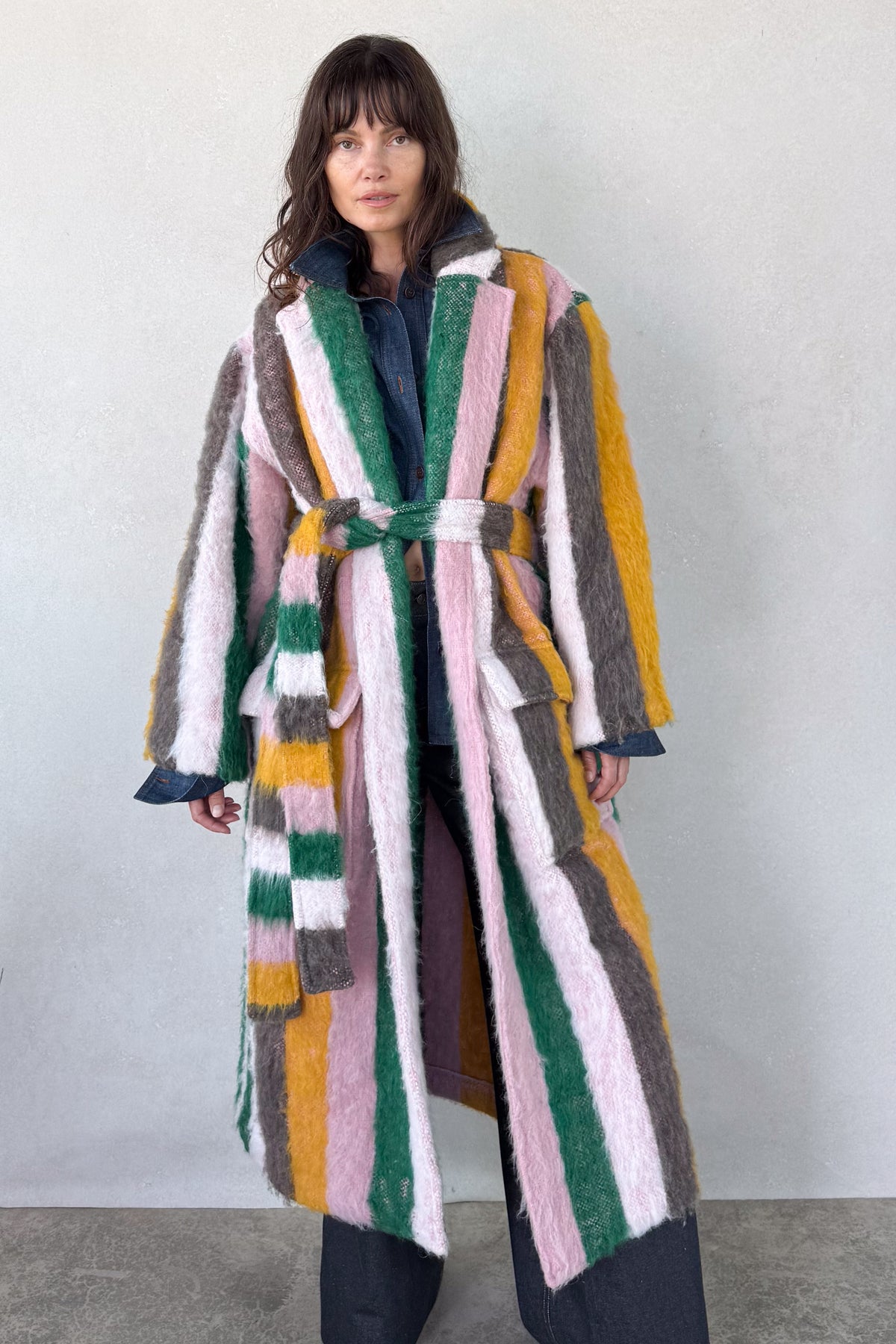 The Great Striped Blanket Coat