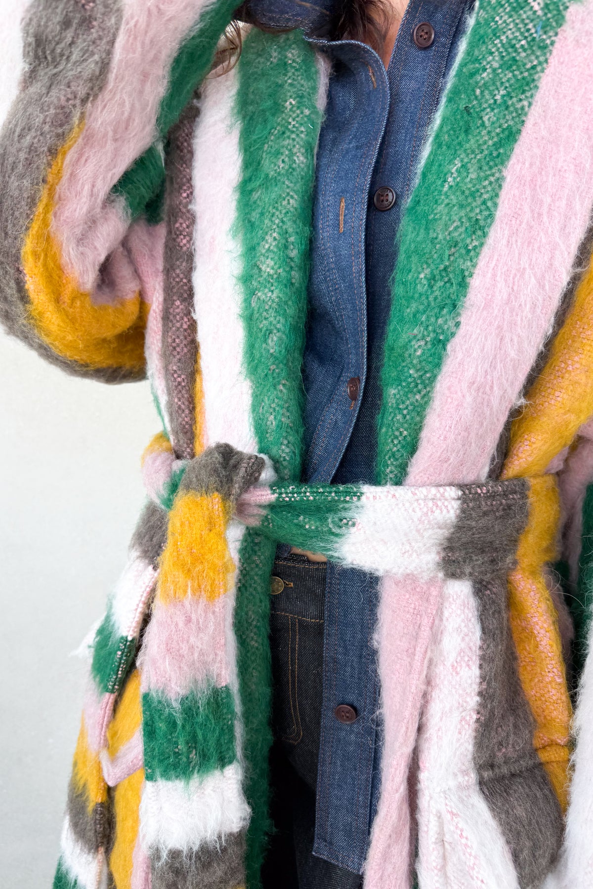The Great Striped Blanket Coat