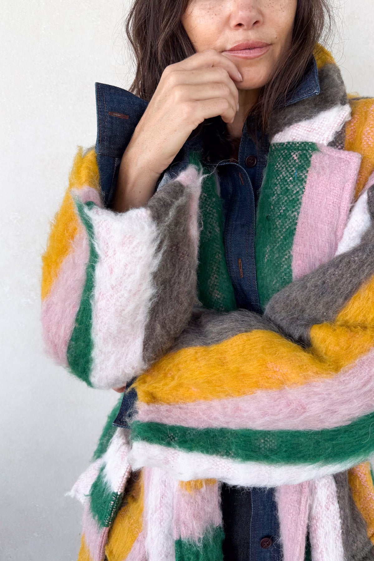 The Great Striped Blanket Coat