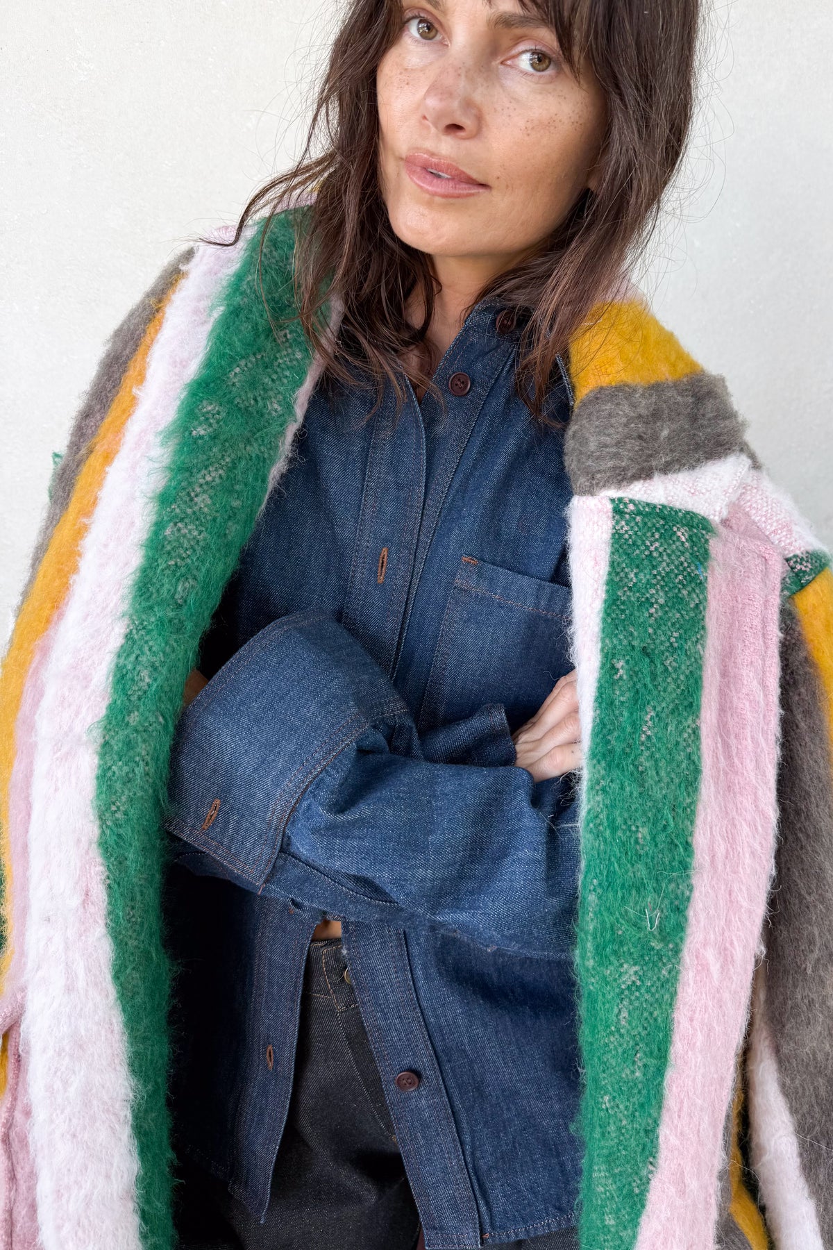The Great Striped Blanket Coat