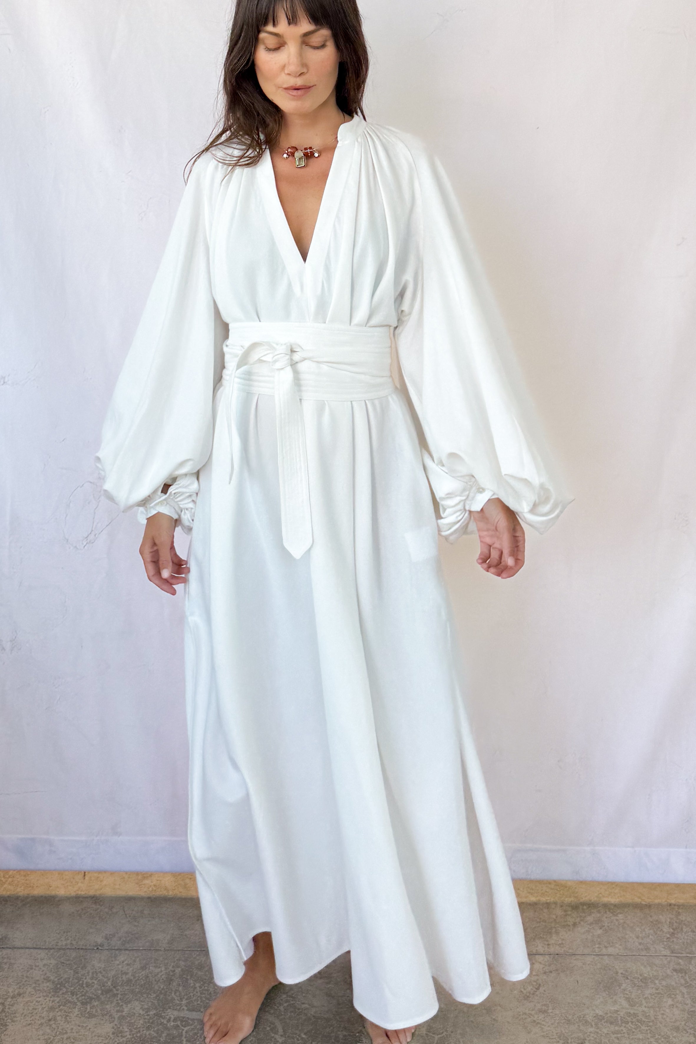 Belted Touareg Dress