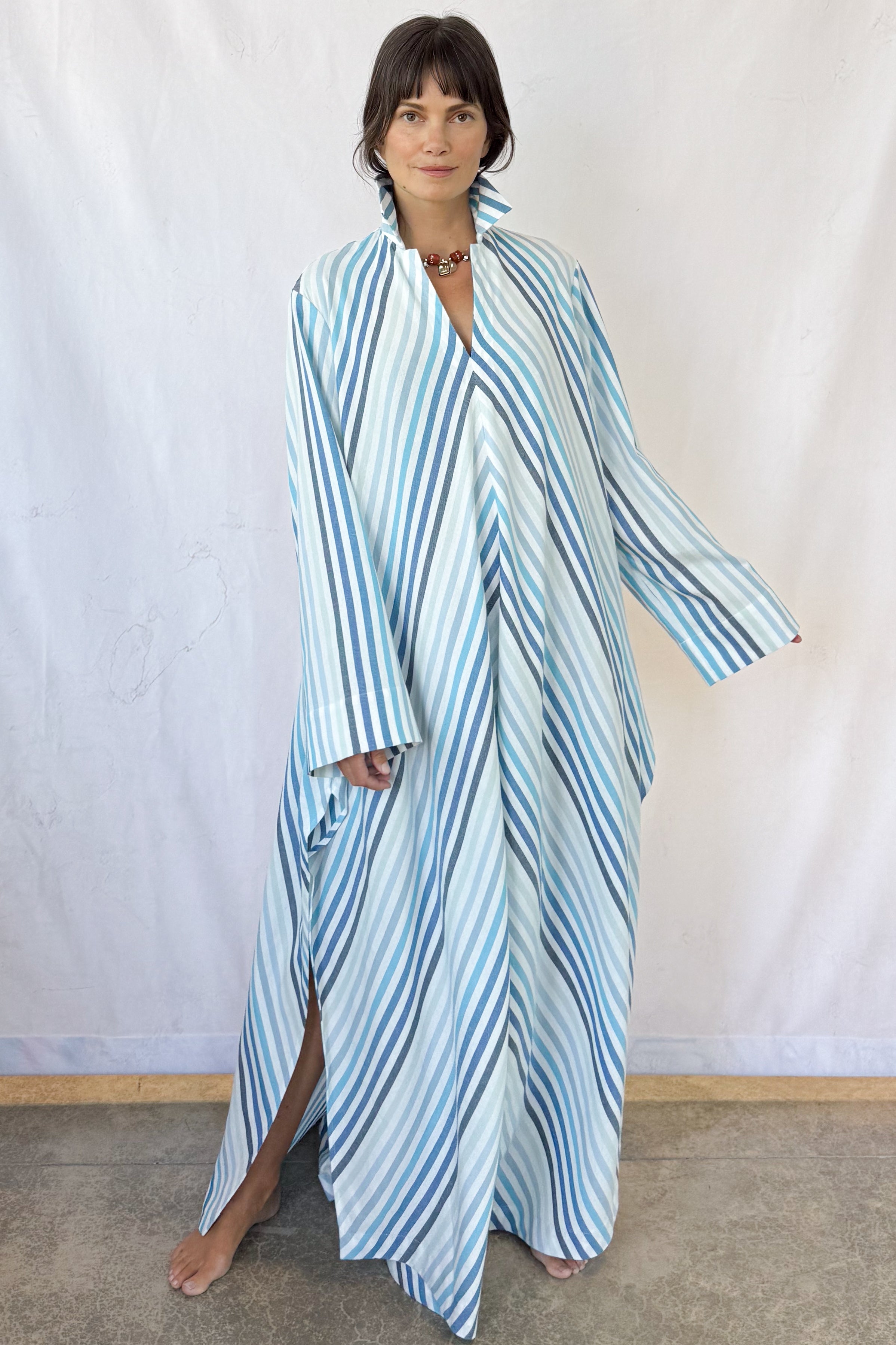 Lagoon V-Neck Caftan
