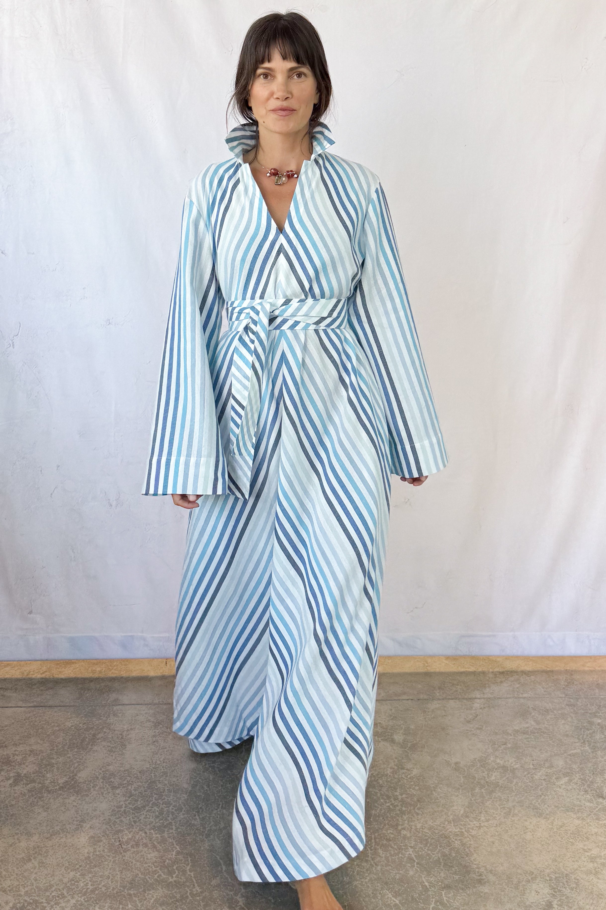 Lagoon V-Neck Caftan