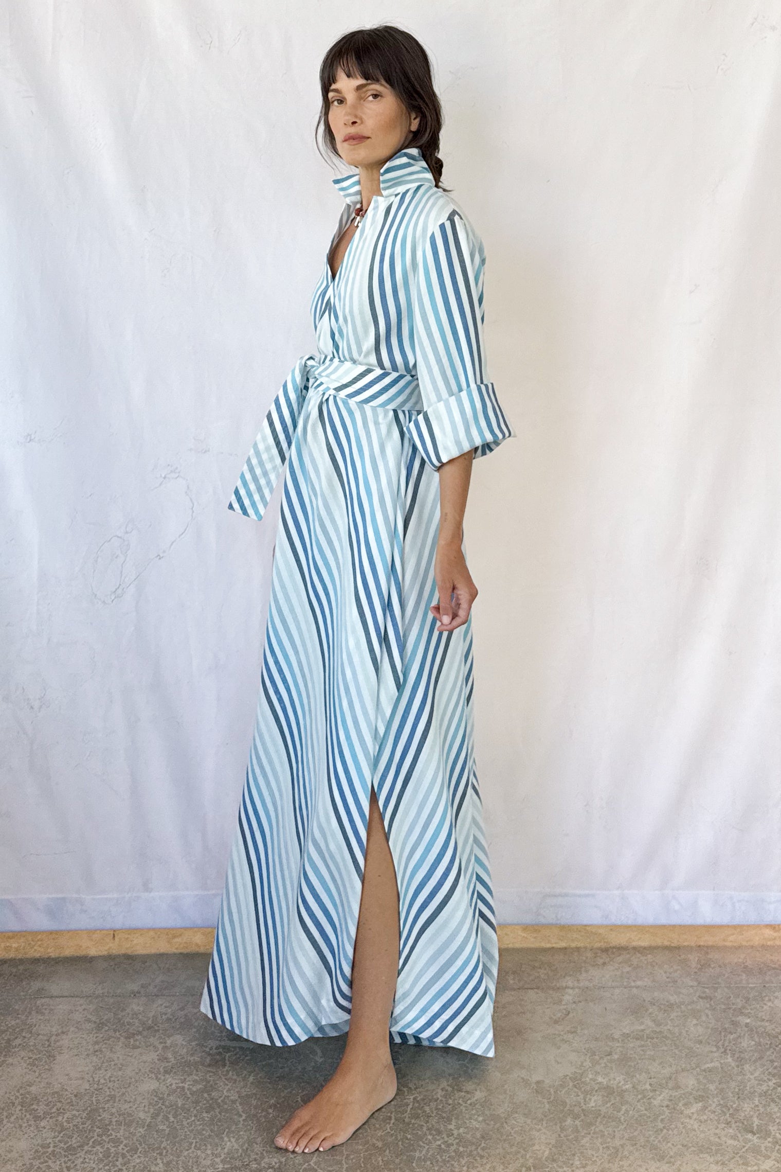 Lagoon V-Neck Caftan