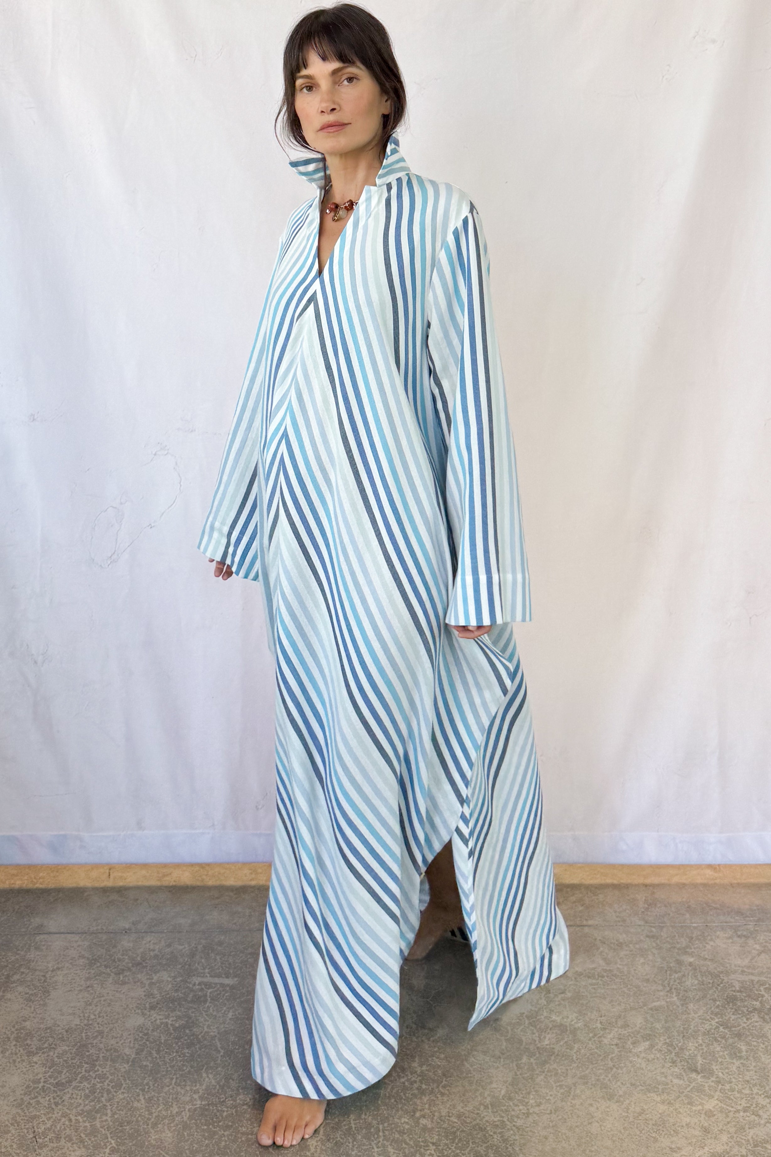 Lagoon V-Neck Caftan